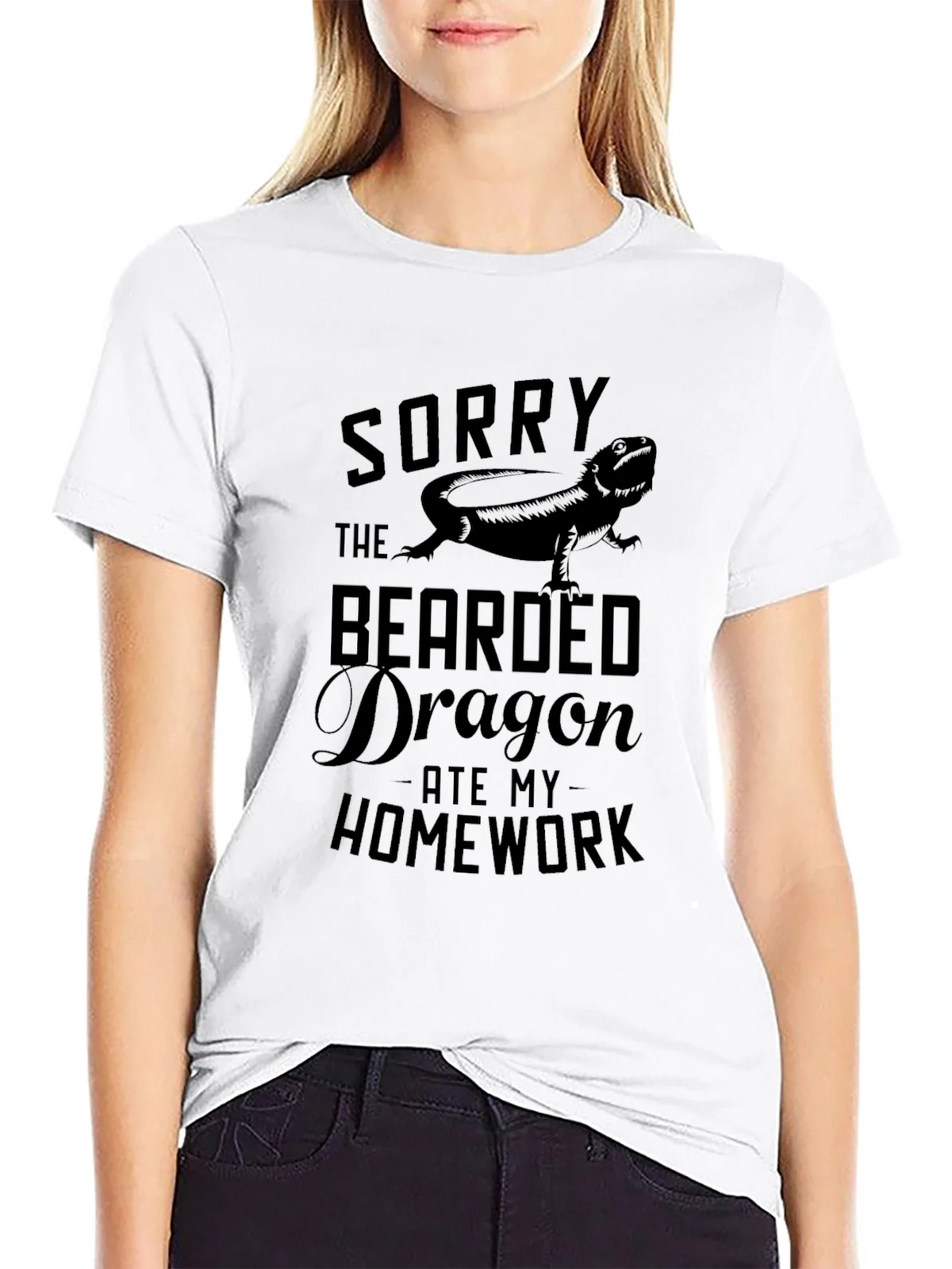 Sorry The Bearded Dragon Ate My Homework T-Shirt product image 8