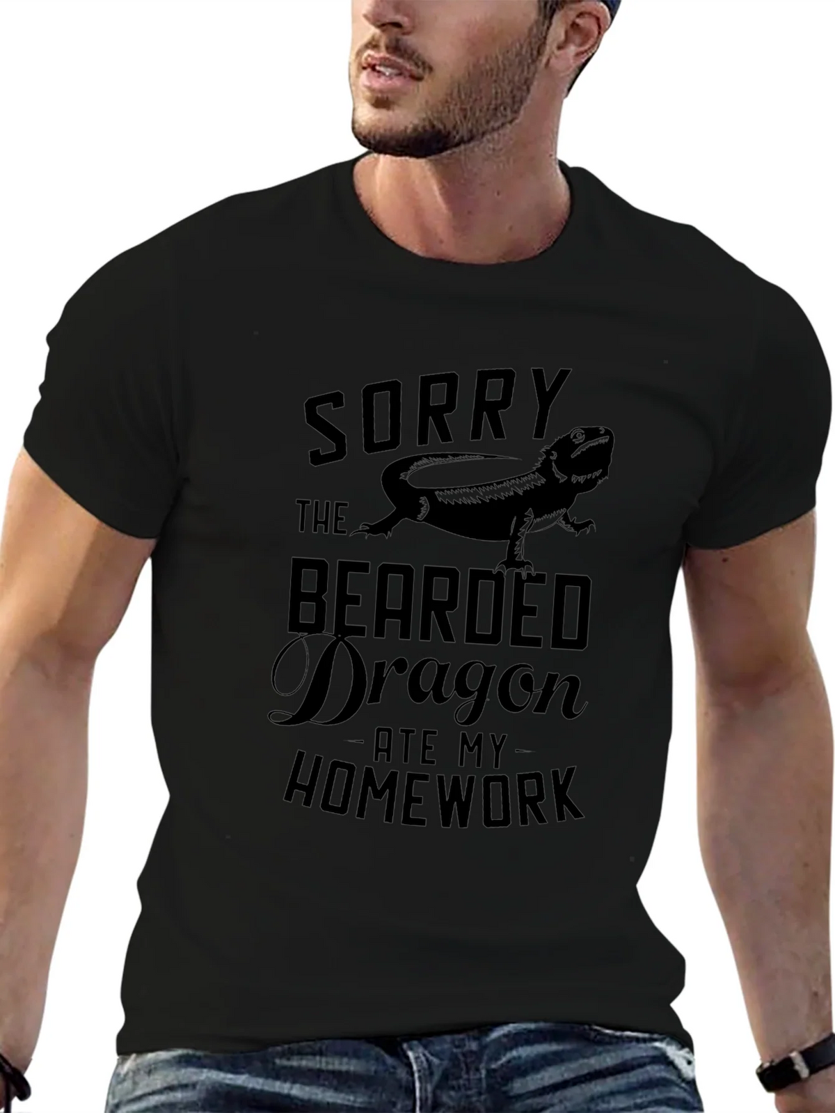 Sorry The Bearded Dragon Ate My Homework T-Shirt product image 6