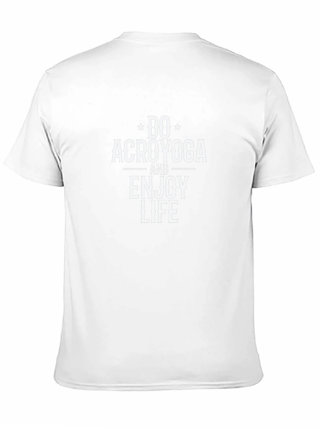 Do Acroyoga T-Shirt - Black Cotton Blend product image 10