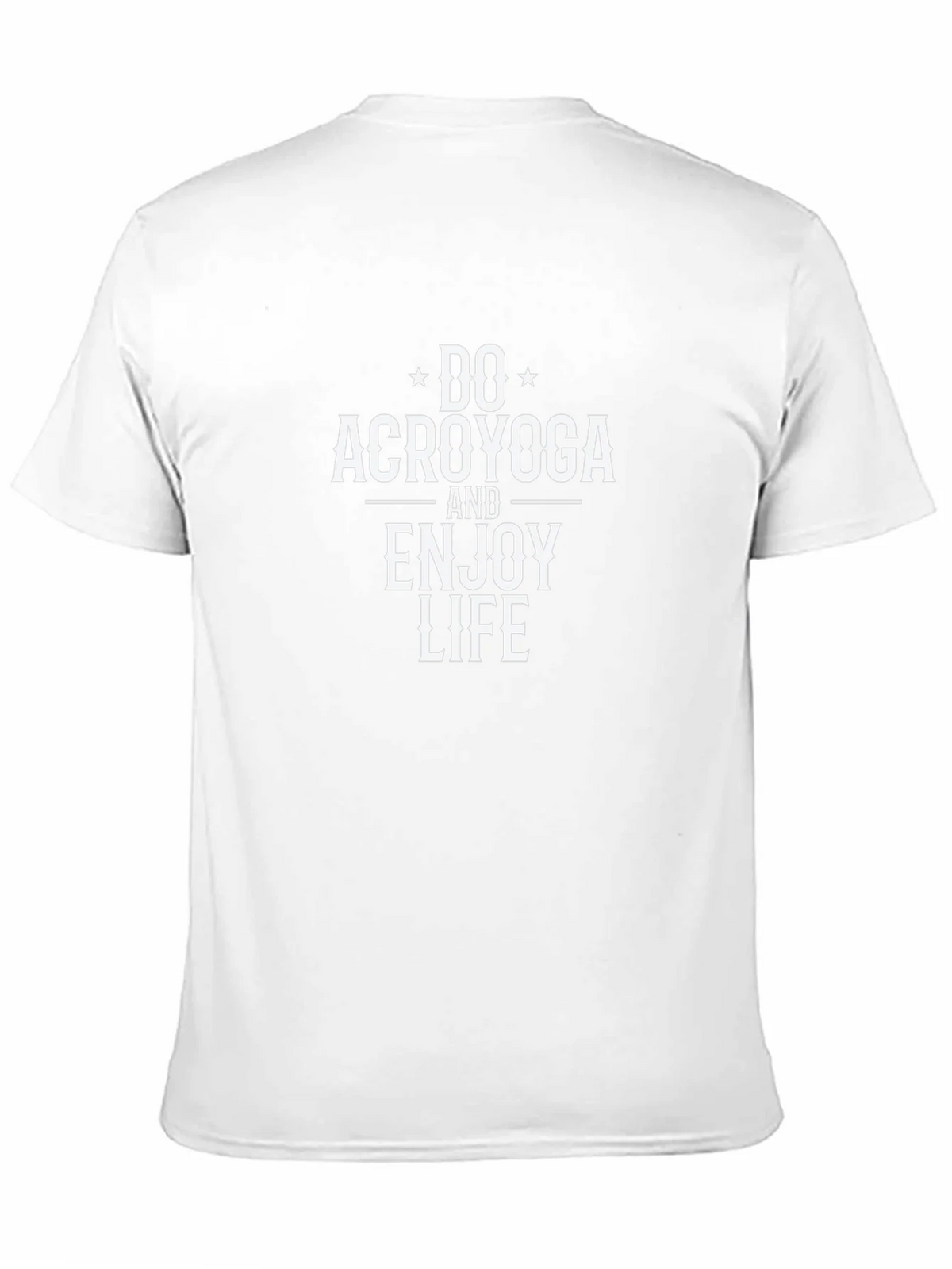 Do Acroyoga T-Shirt - Black Cotton Blend product image 10