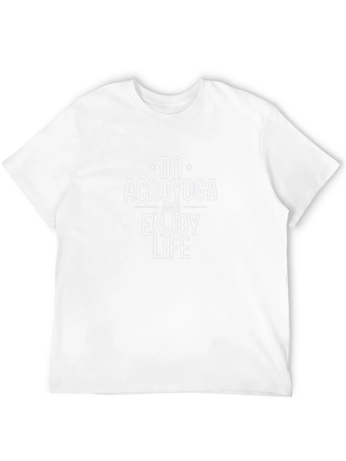 Do Acroyoga T-Shirt - Black Cotton Blend product image 11