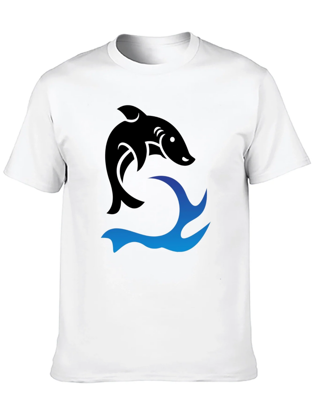 Black Shark Wave Graphic Tee product image 9