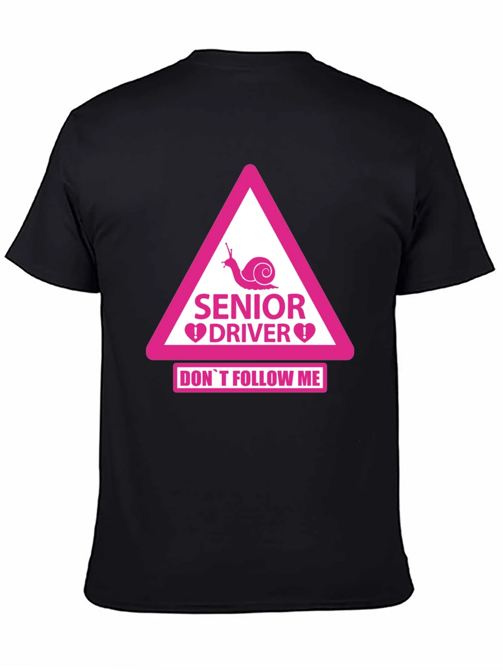 Senior Driver Funny Warning T-Shirt product image 4