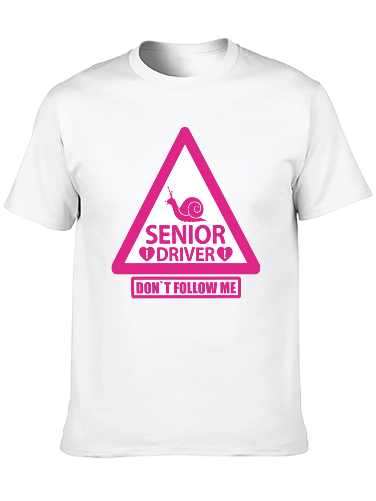 Senior Driver Funny Warning T-Shirt product image 9