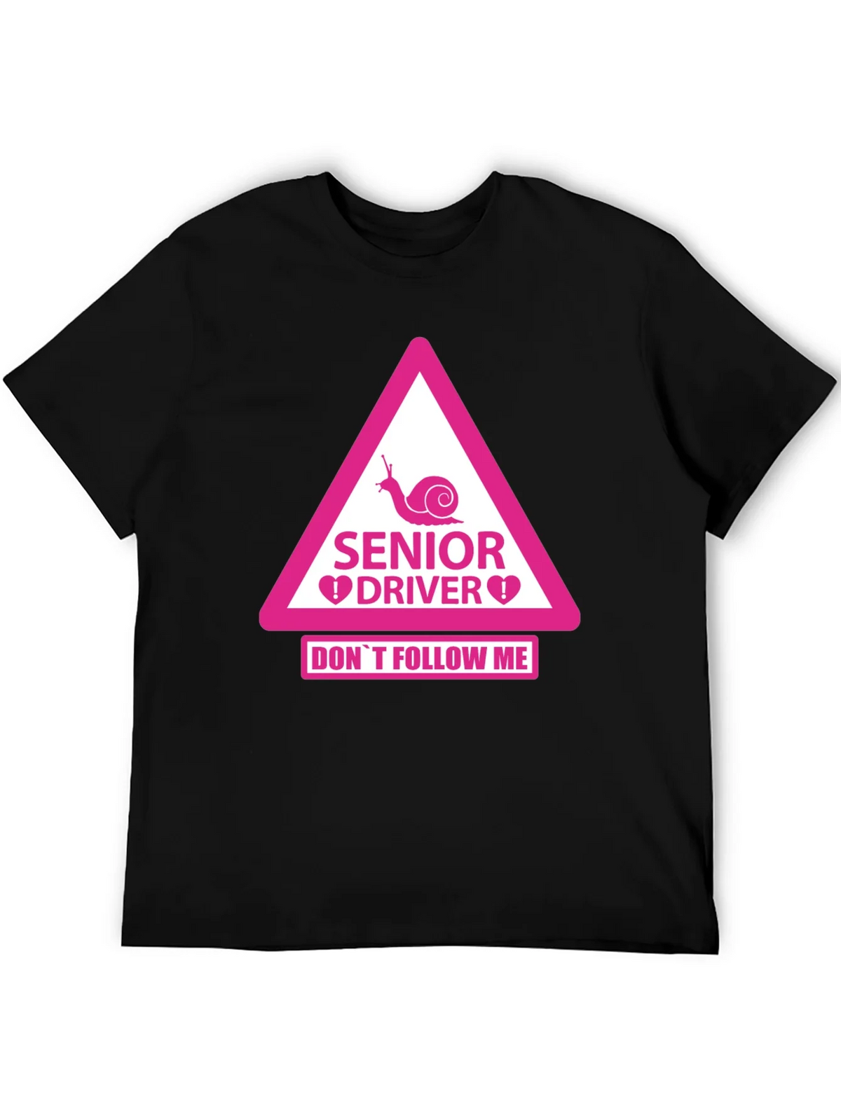 Senior Driver Funny Warning T-Shirt product image 5