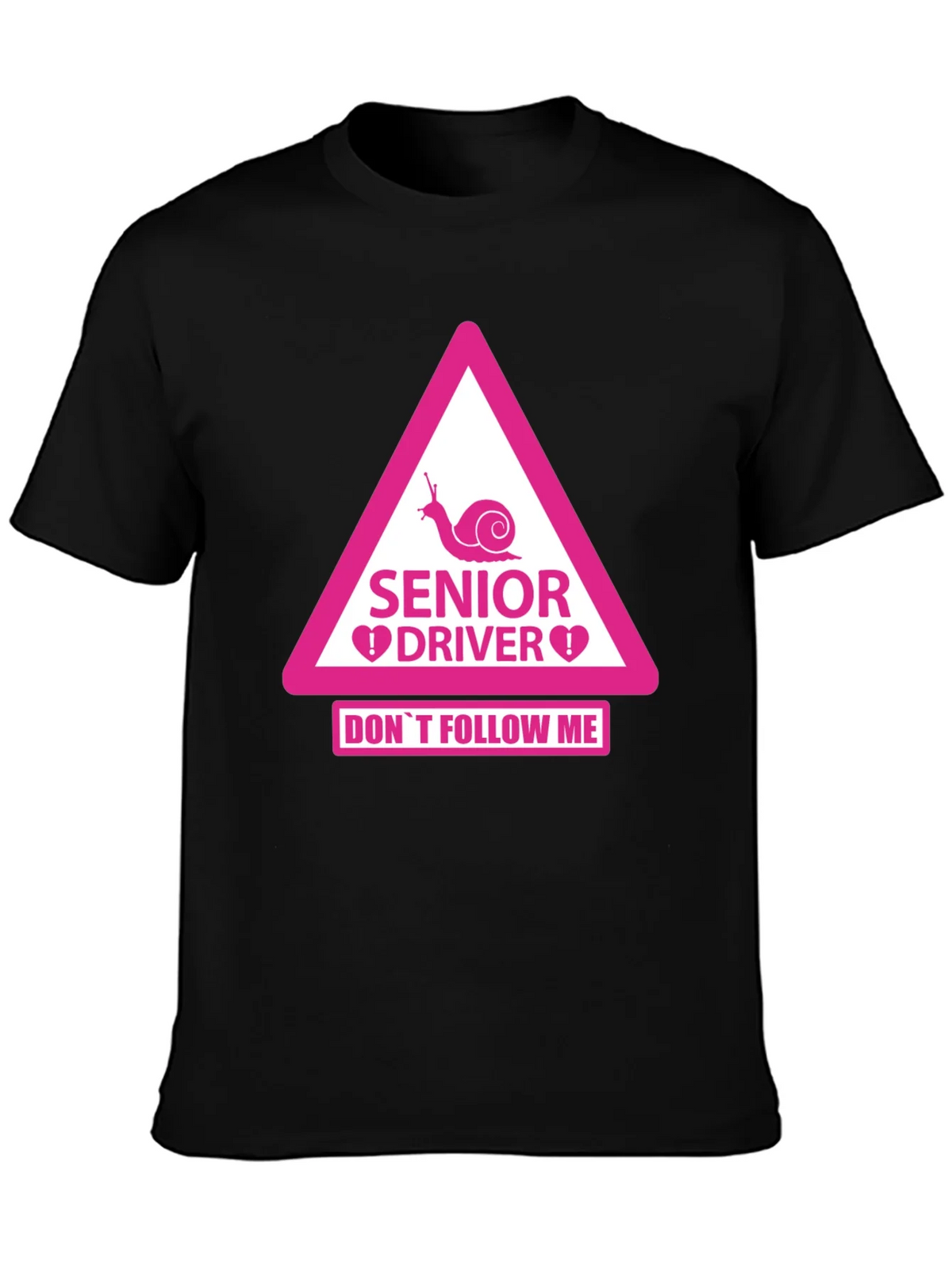 Senior Driver Funny Warning T-Shirt product image 3