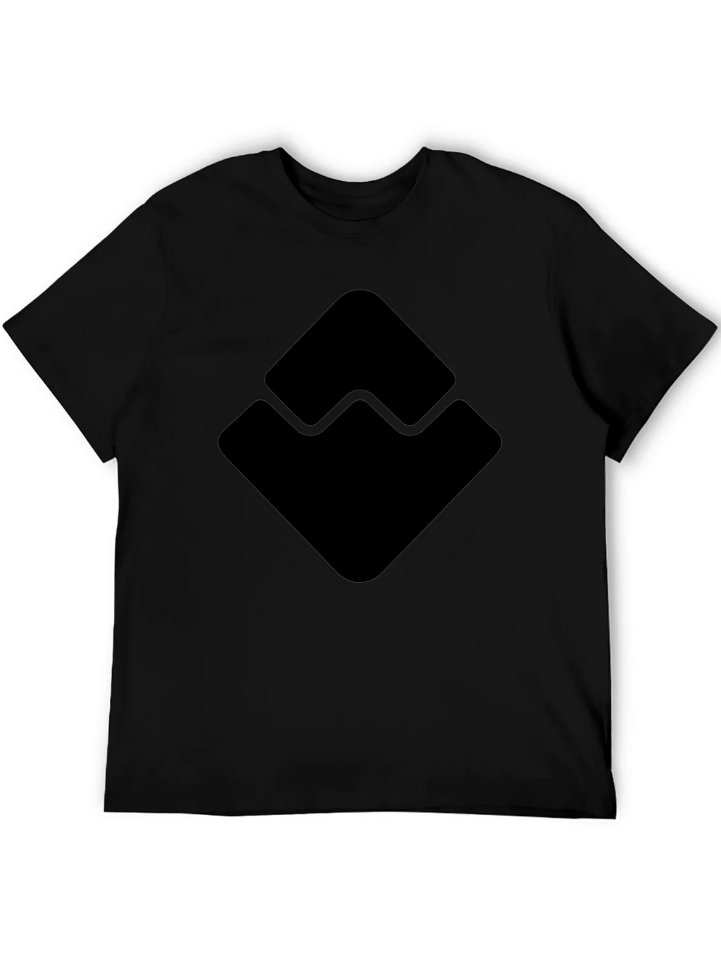 Geometric Logo Black T-Shirt product image 5