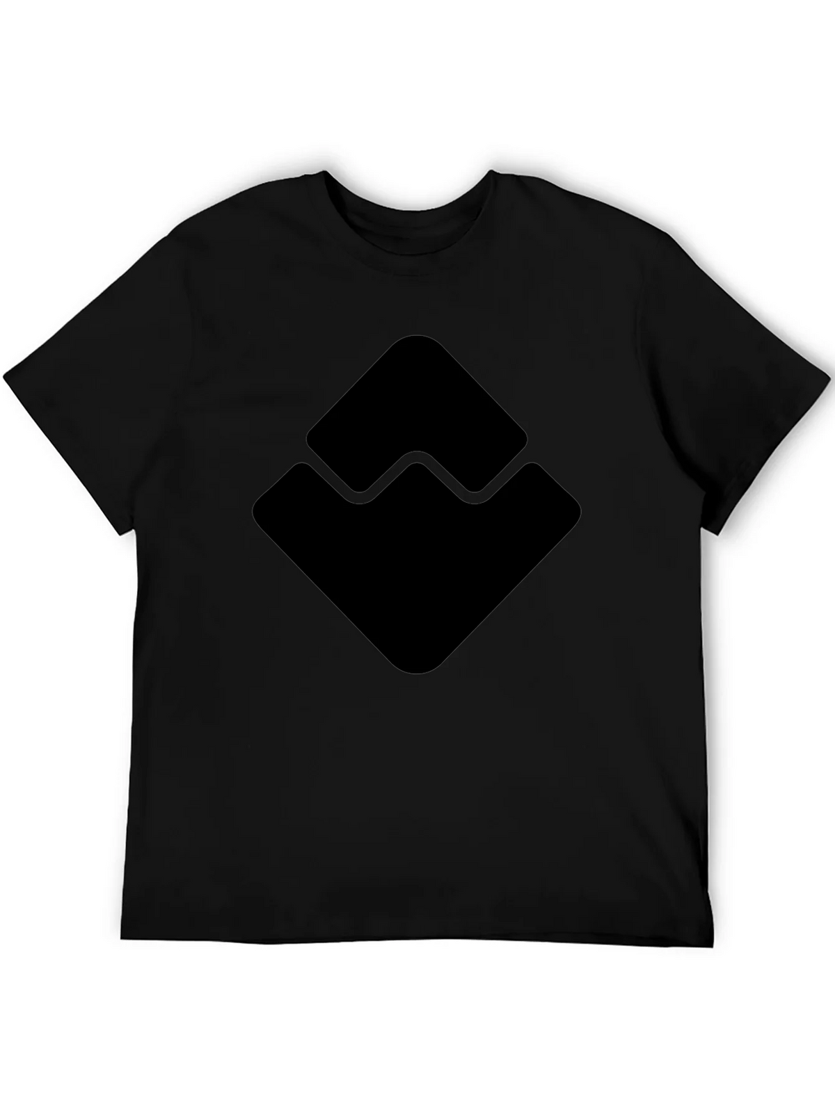 Geometric Logo Black T-Shirt product image 5