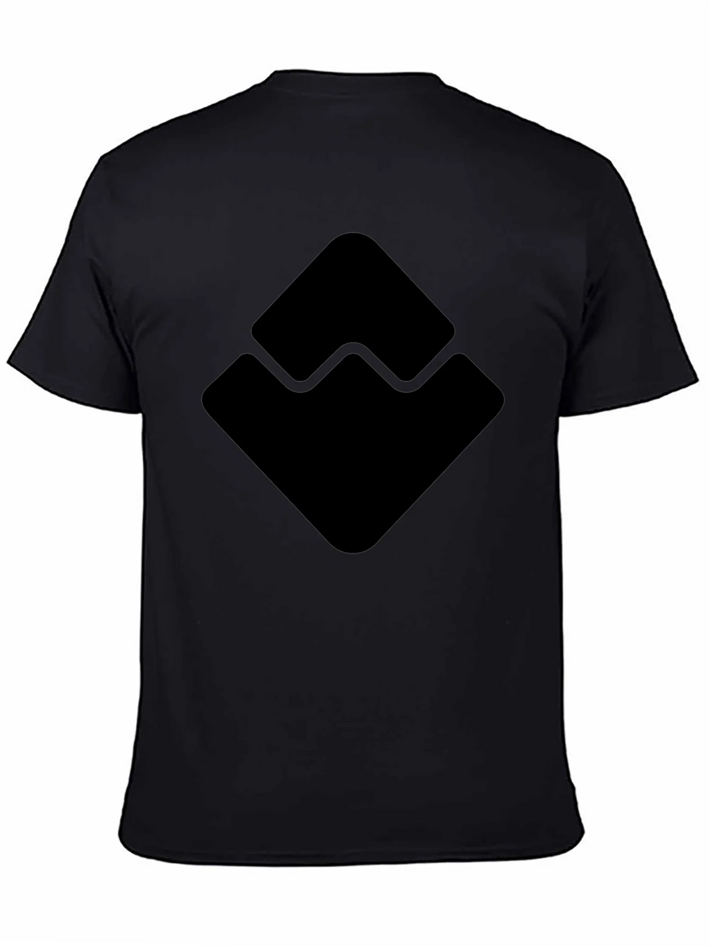 Geometric Logo Black T-Shirt product image 4