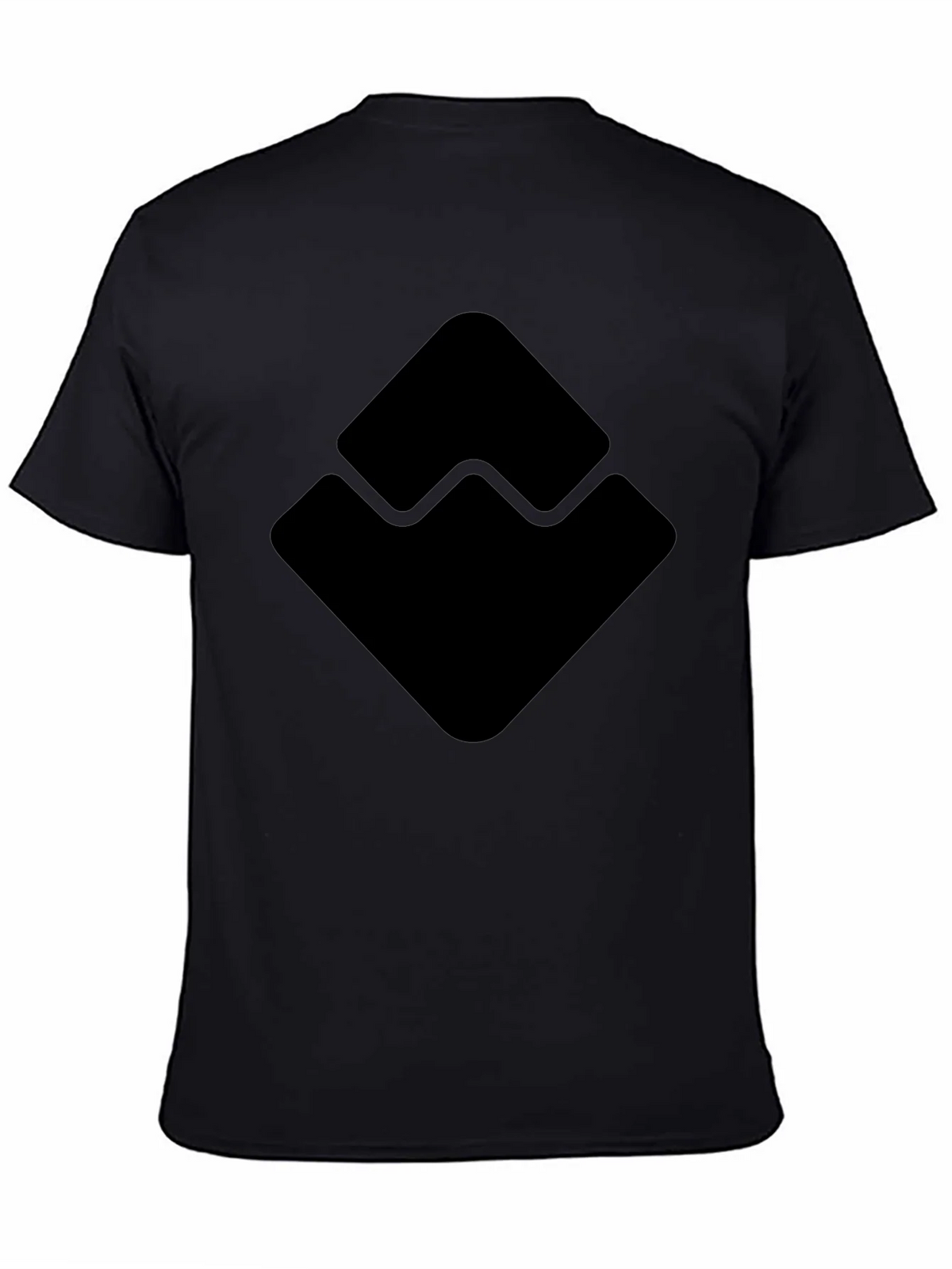 Geometric Logo Black T-Shirt product image 4