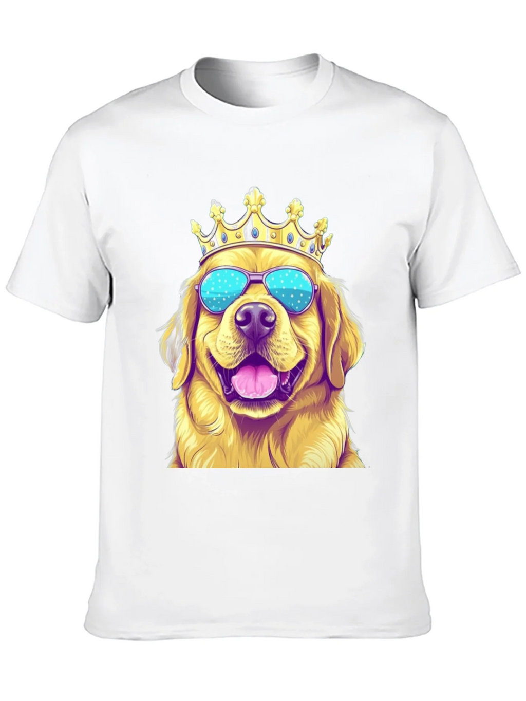 Golden Retriever King T-Shirt product image 9