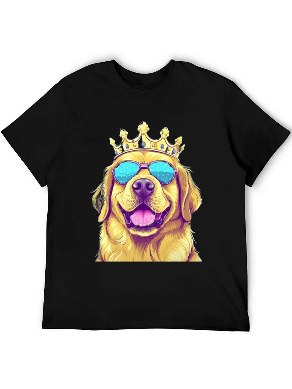 Golden Retriever King T-Shirt product image 5