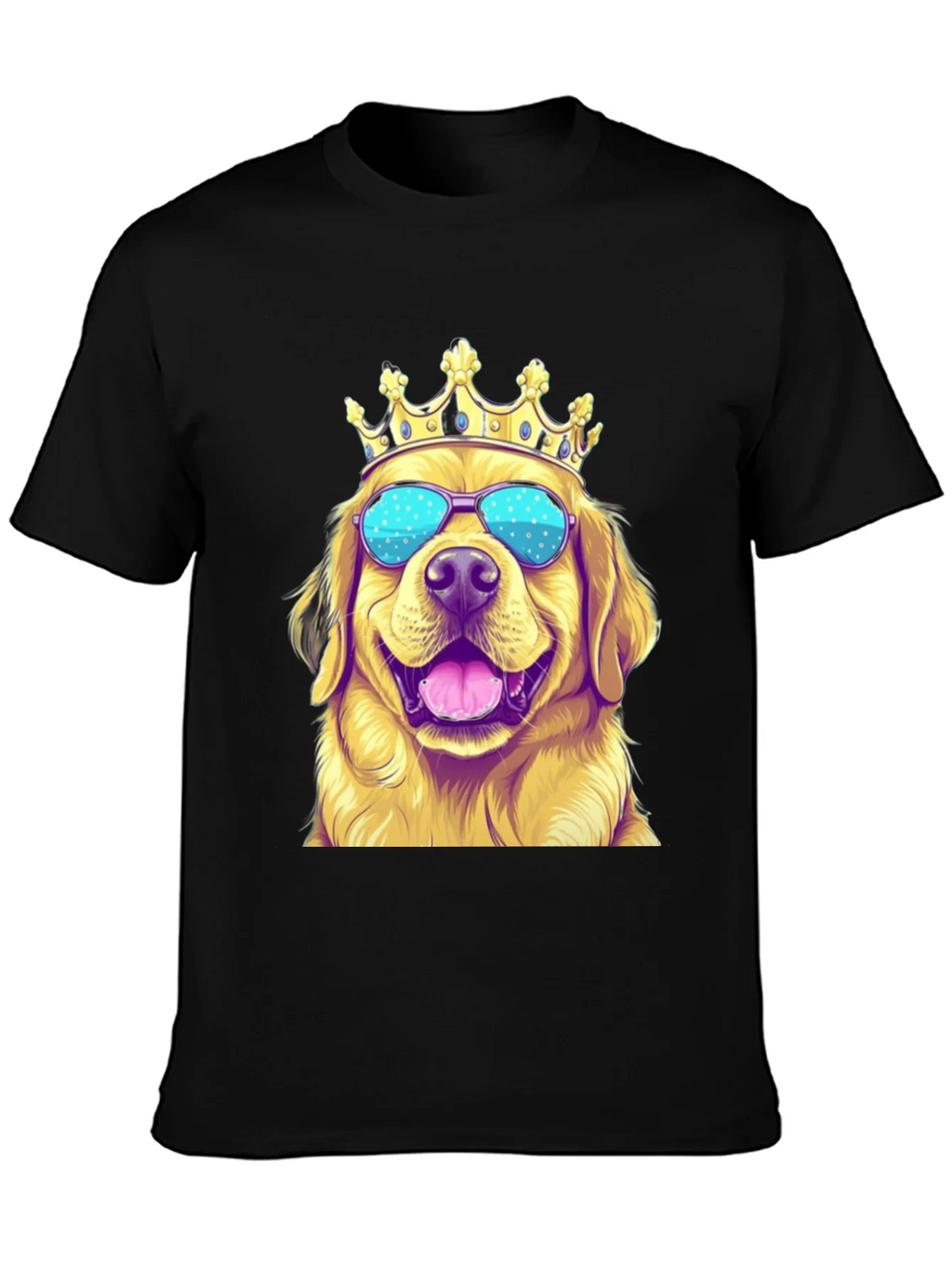 Golden Retriever King T-Shirt product image 3