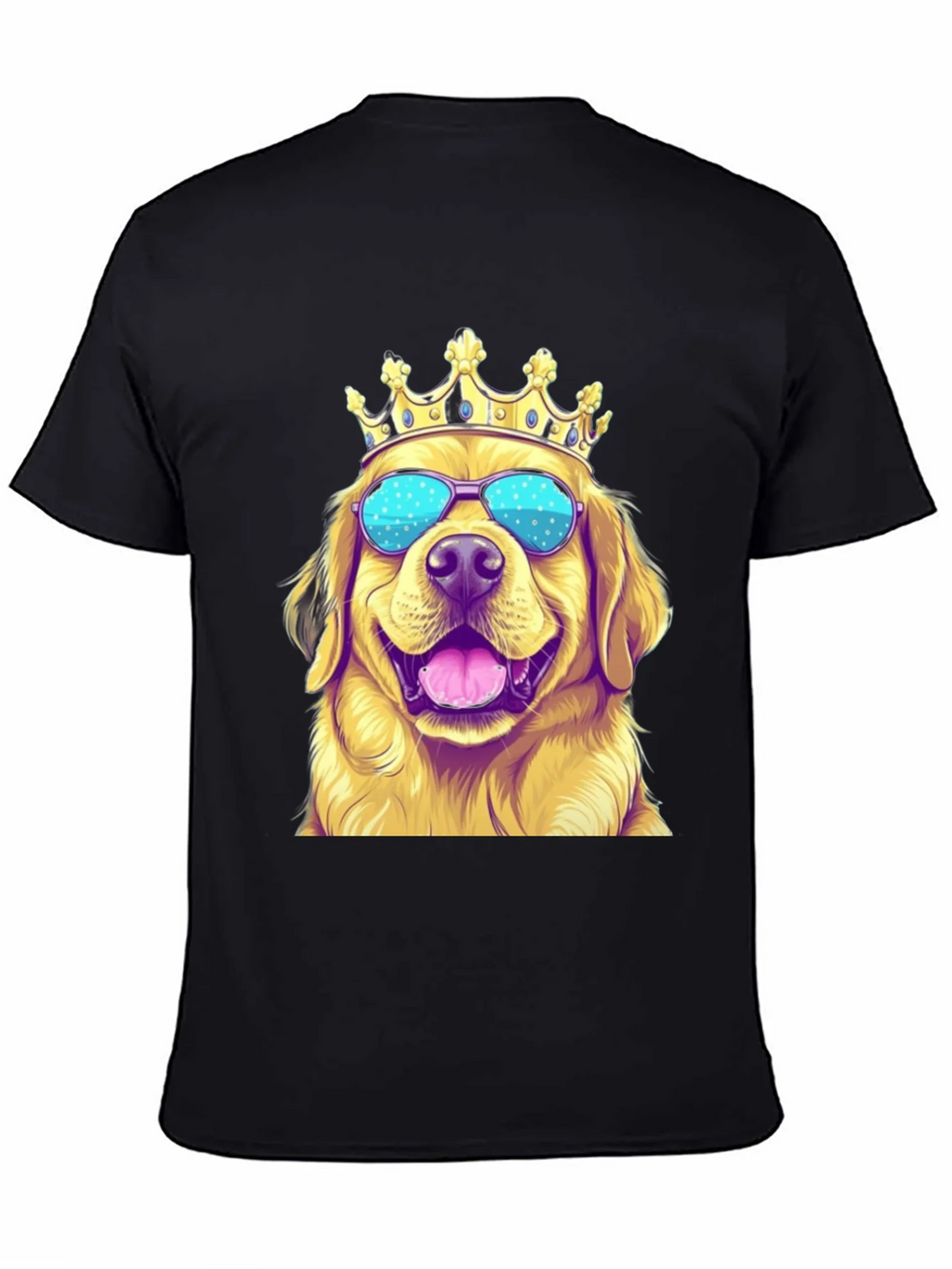 Golden Retriever King T-Shirt product image 4