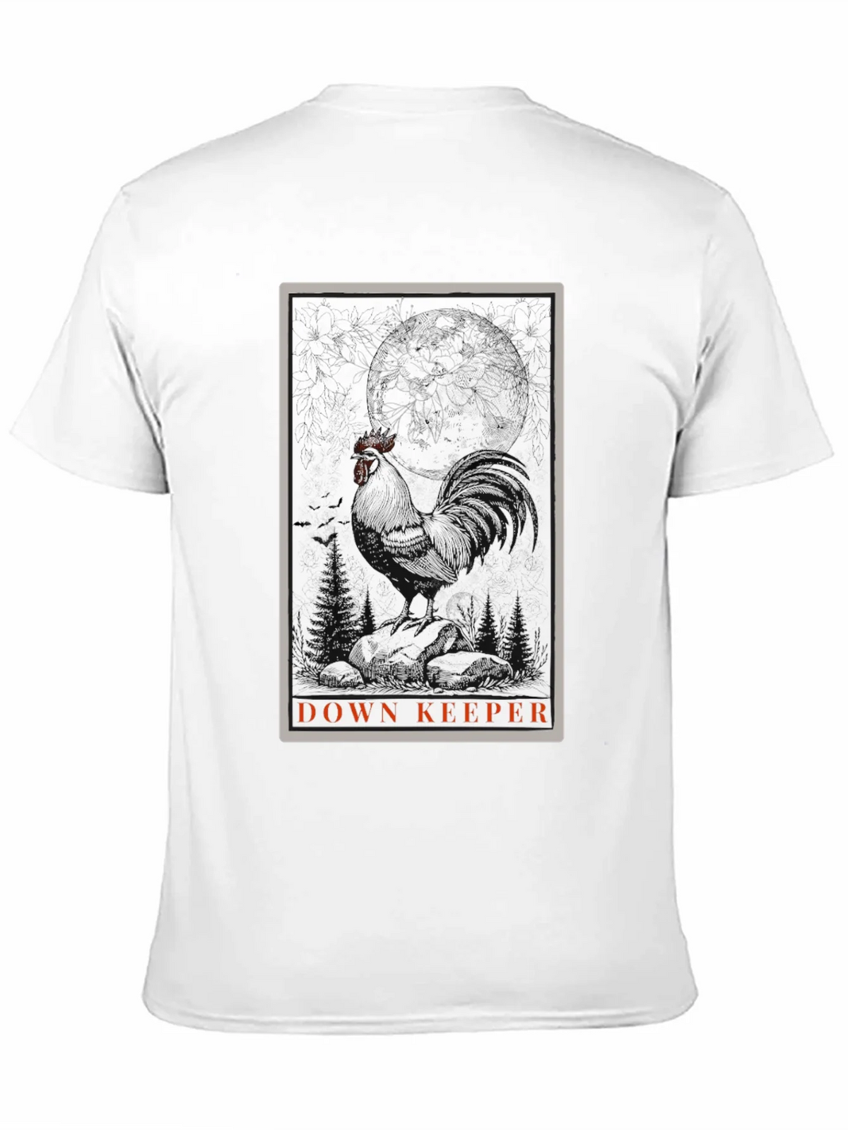 Down Keeper Graphic Tee - Black Cotton Blend product image 10