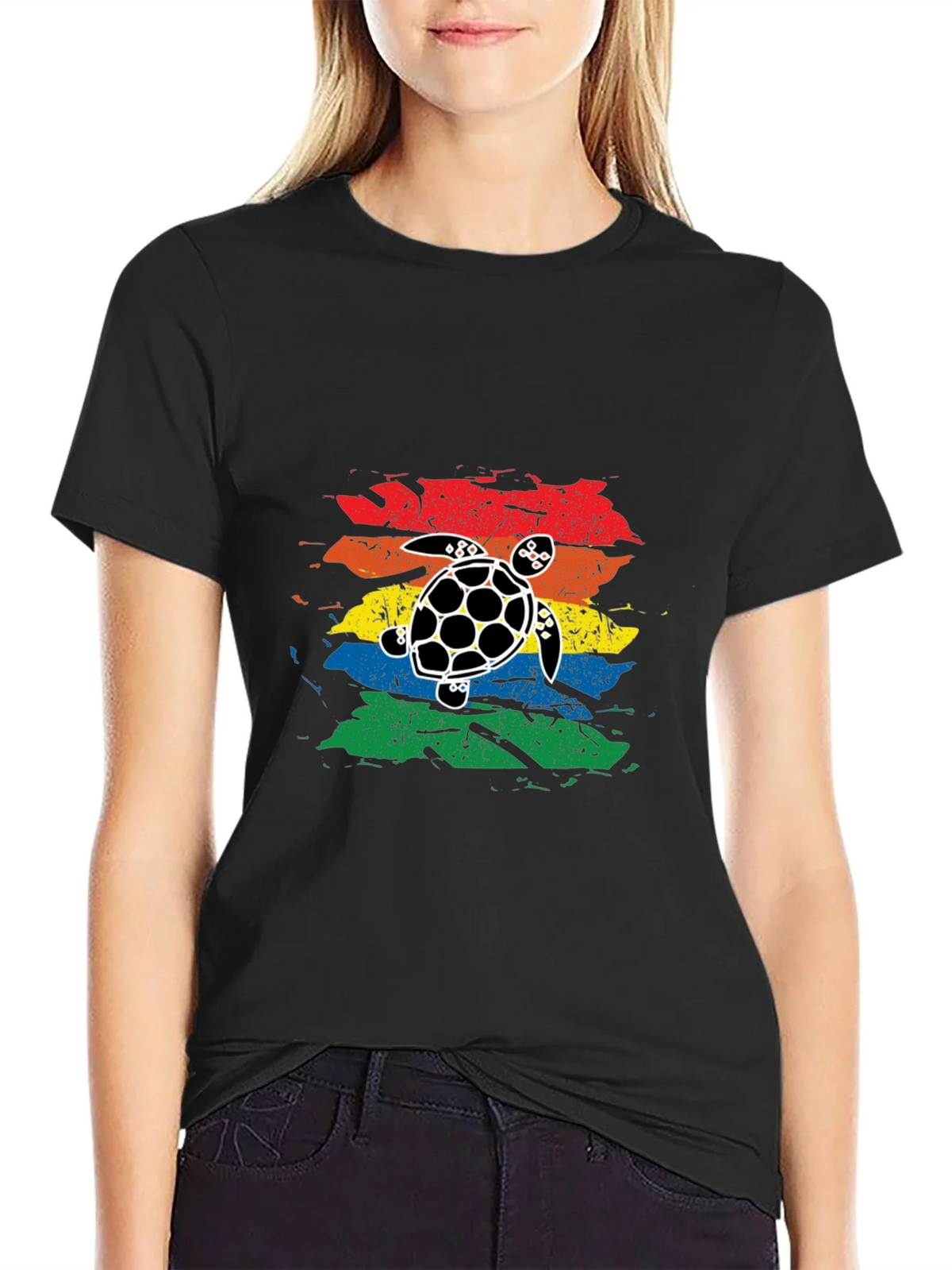 Retro Turtle Graphic T-Shirt product image 2