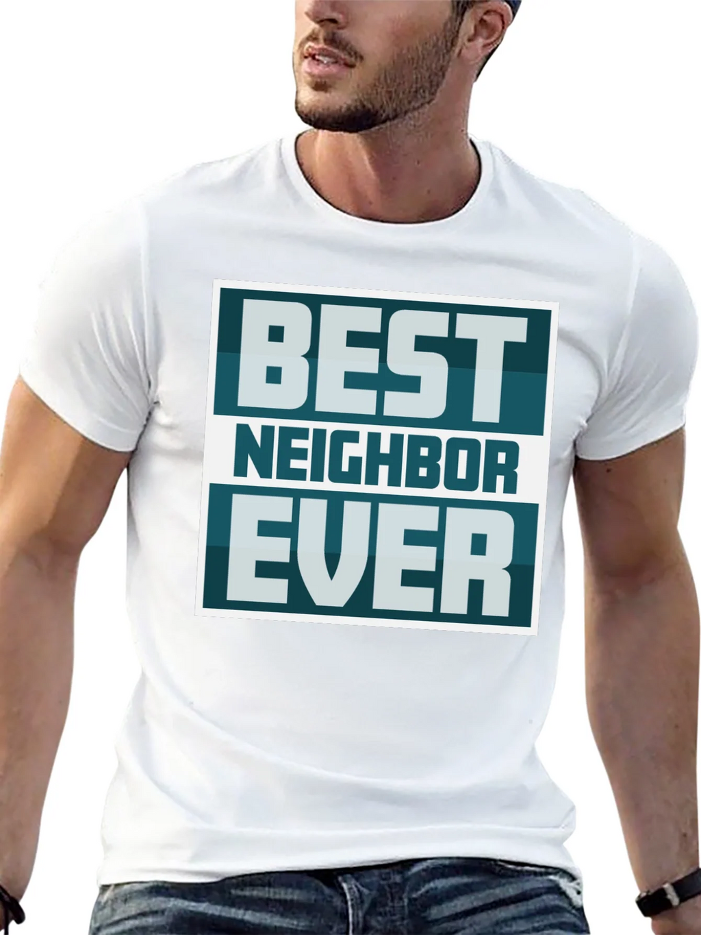 Best Neighbor Ever Graphic Tee product image 12