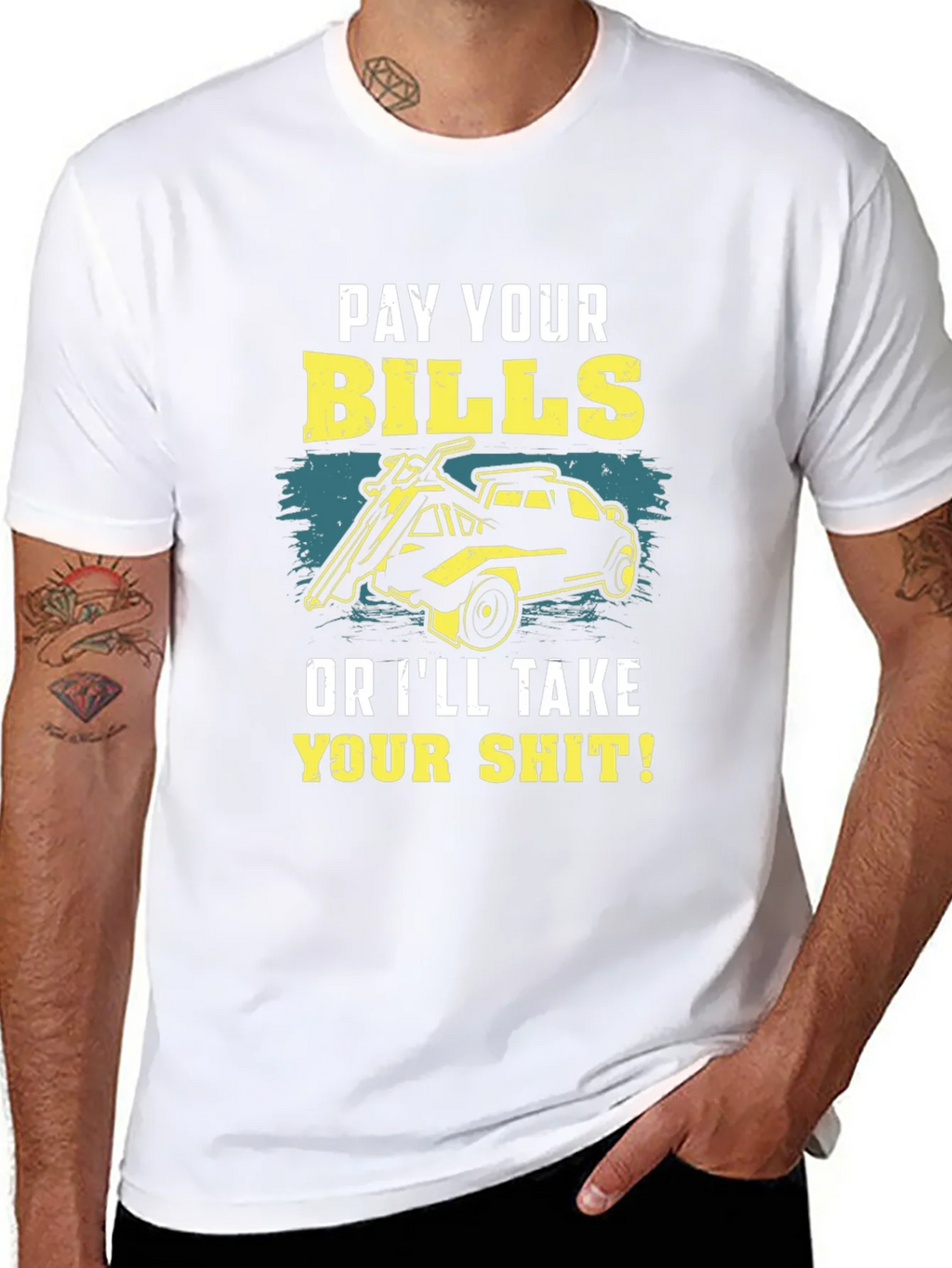 Pay Your Bills Graphic T-Shirt product image 7