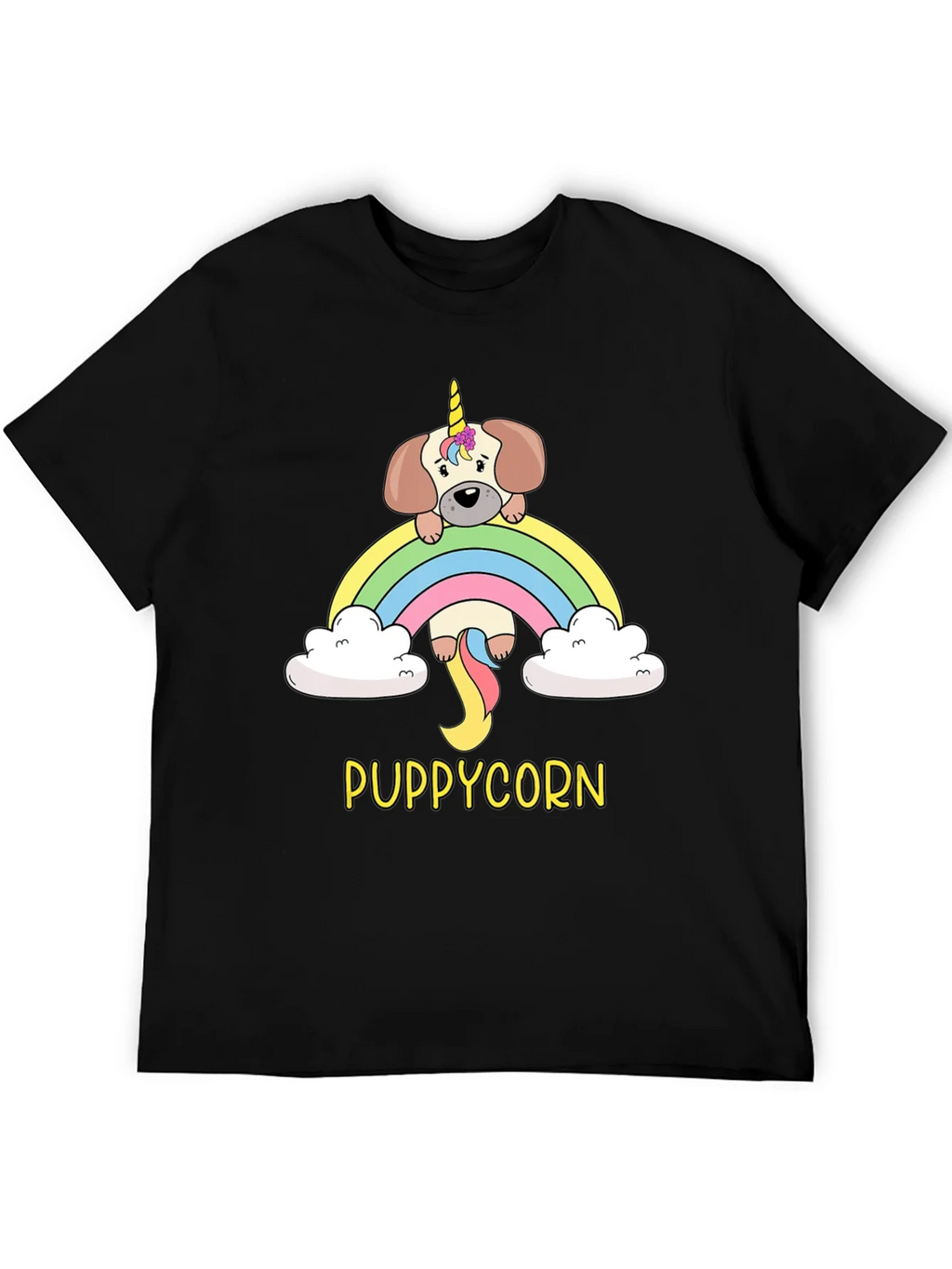 Puppycorn T-Shirt - Rainbow Unicorn Dog Tee product image 5