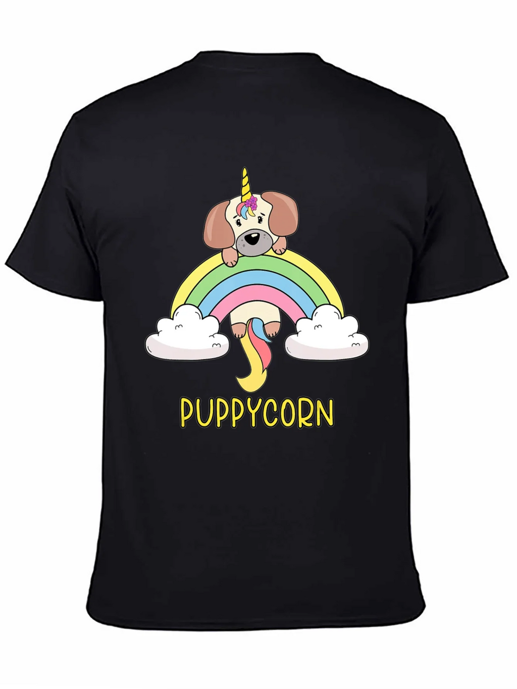 Puppycorn T-Shirt - Rainbow Unicorn Dog Tee product image 4