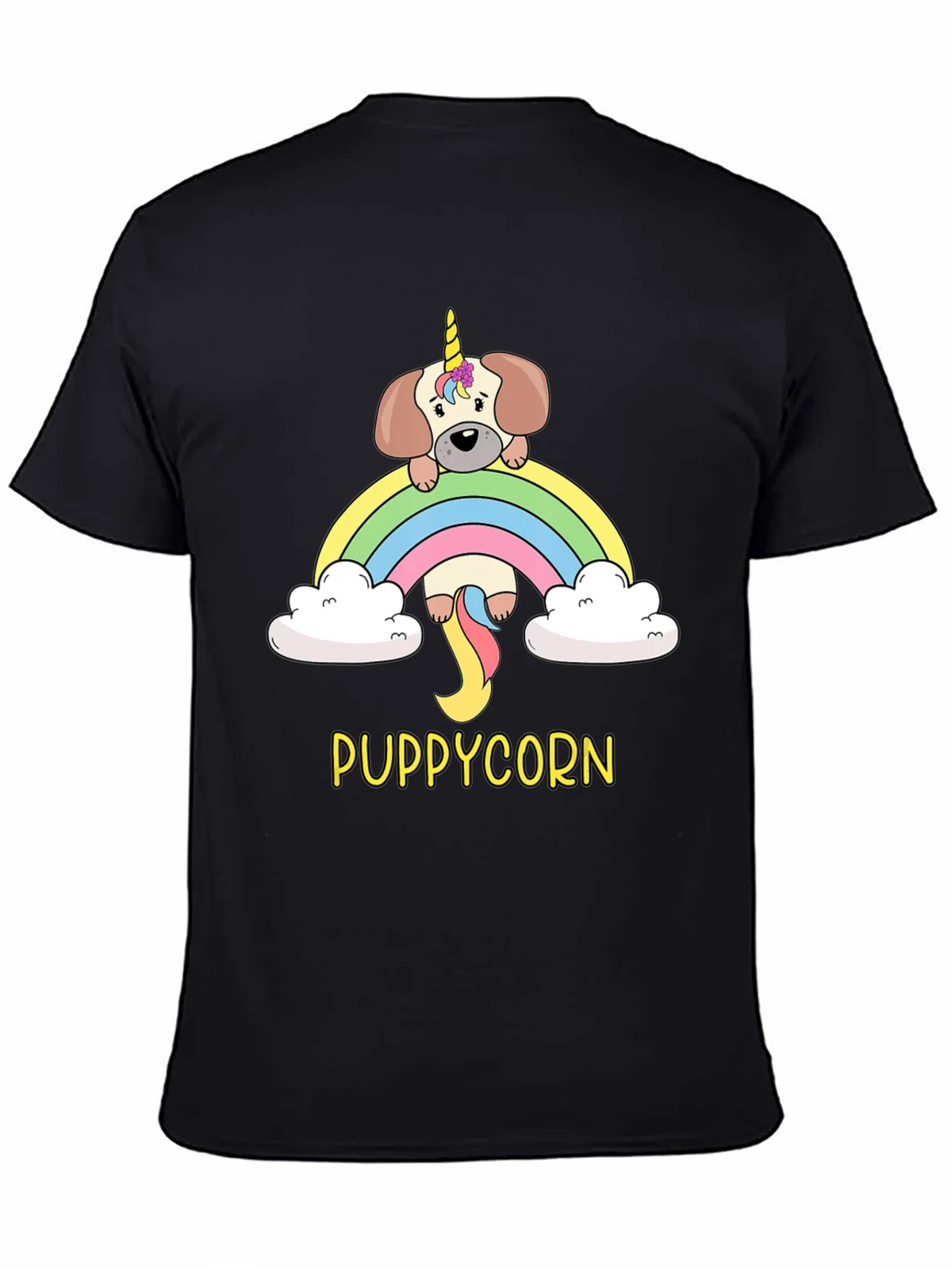 Puppycorn T-Shirt - Rainbow Unicorn Dog Tee product image 4