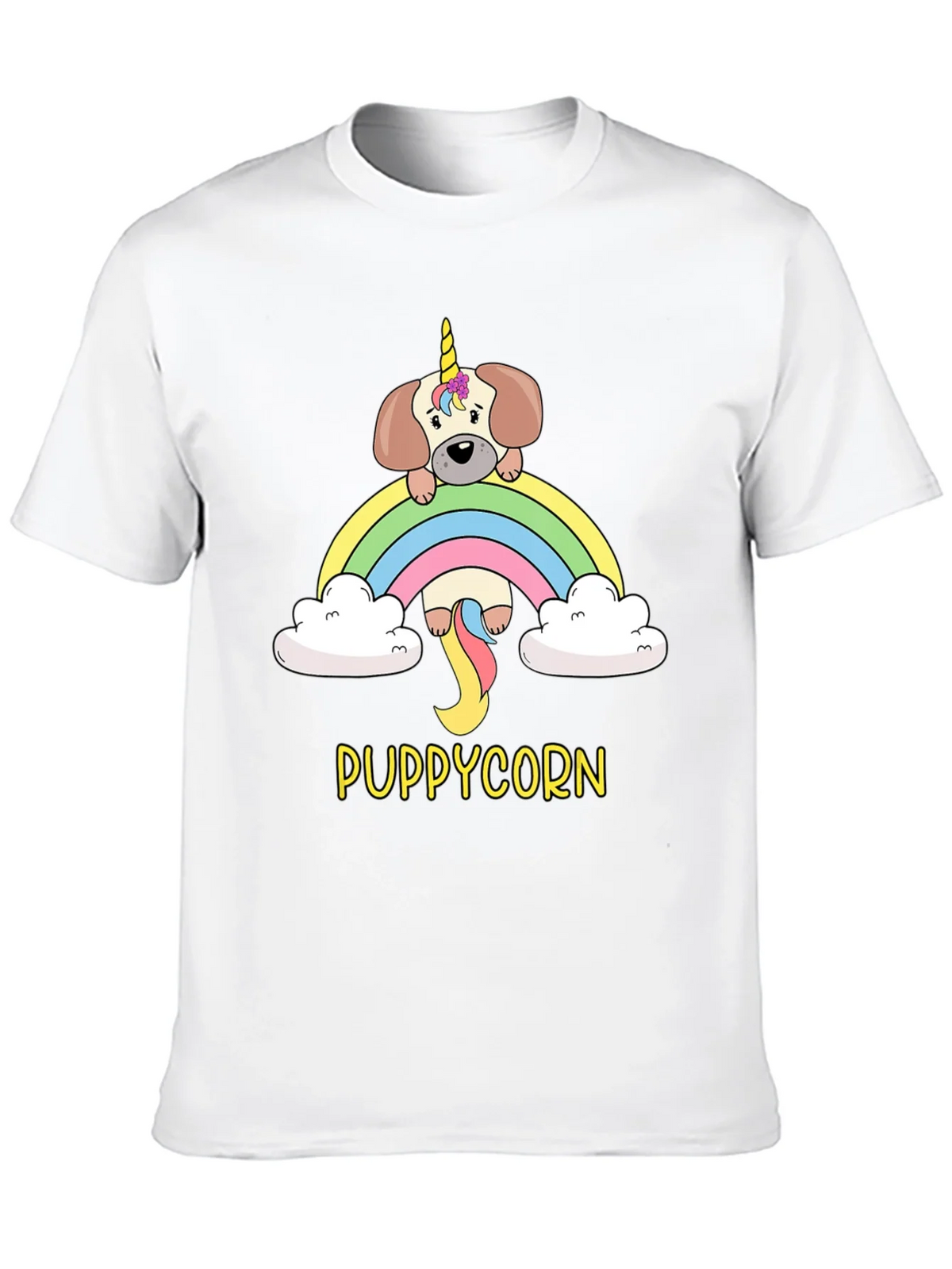 Puppycorn T-Shirt - Rainbow Unicorn Dog Tee product image 9