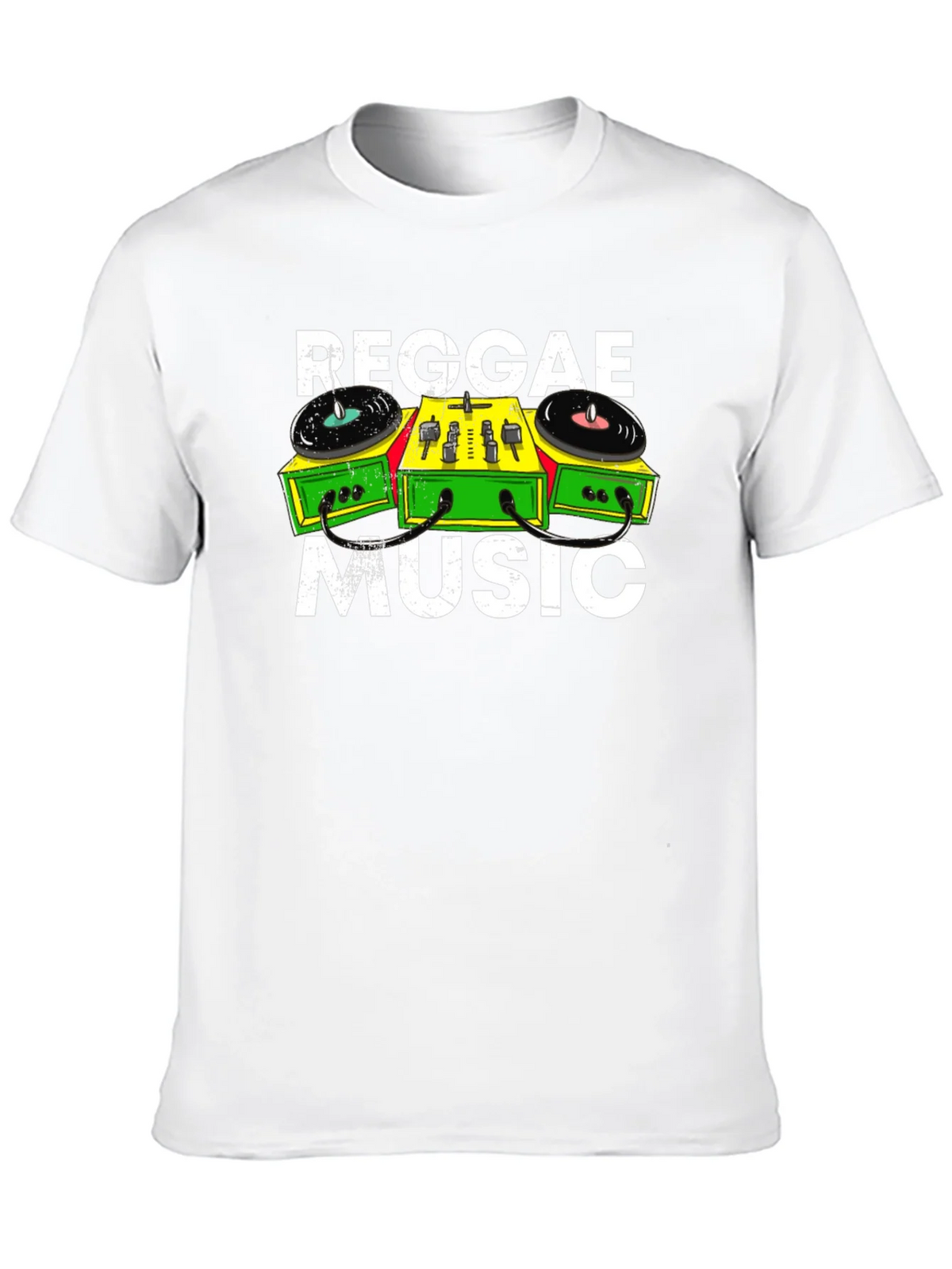 Reggae Music T-Shirt DJ Mixer Graphic Tee product image 9