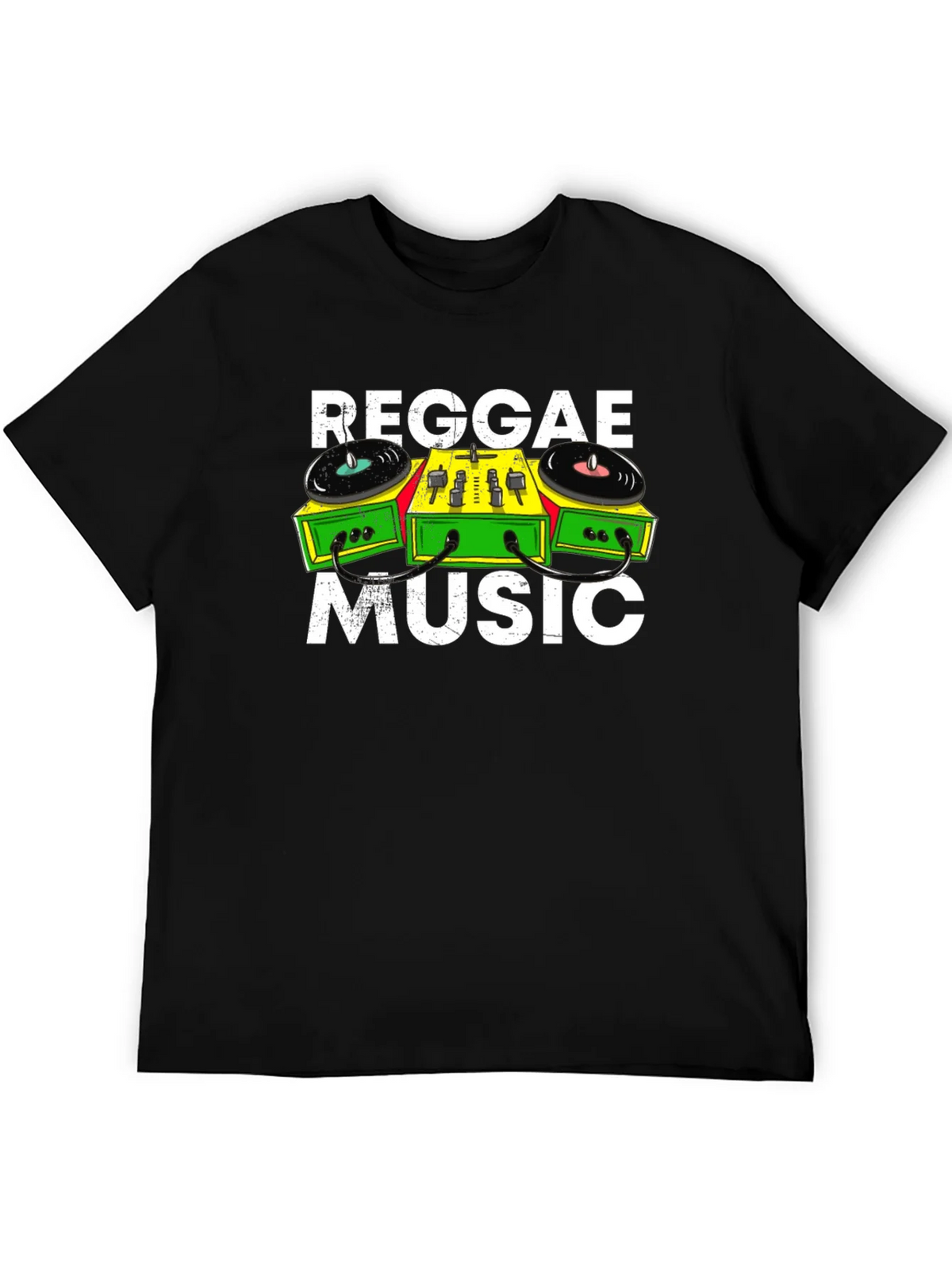 Reggae Music T-Shirt DJ Mixer Graphic Tee product image 5