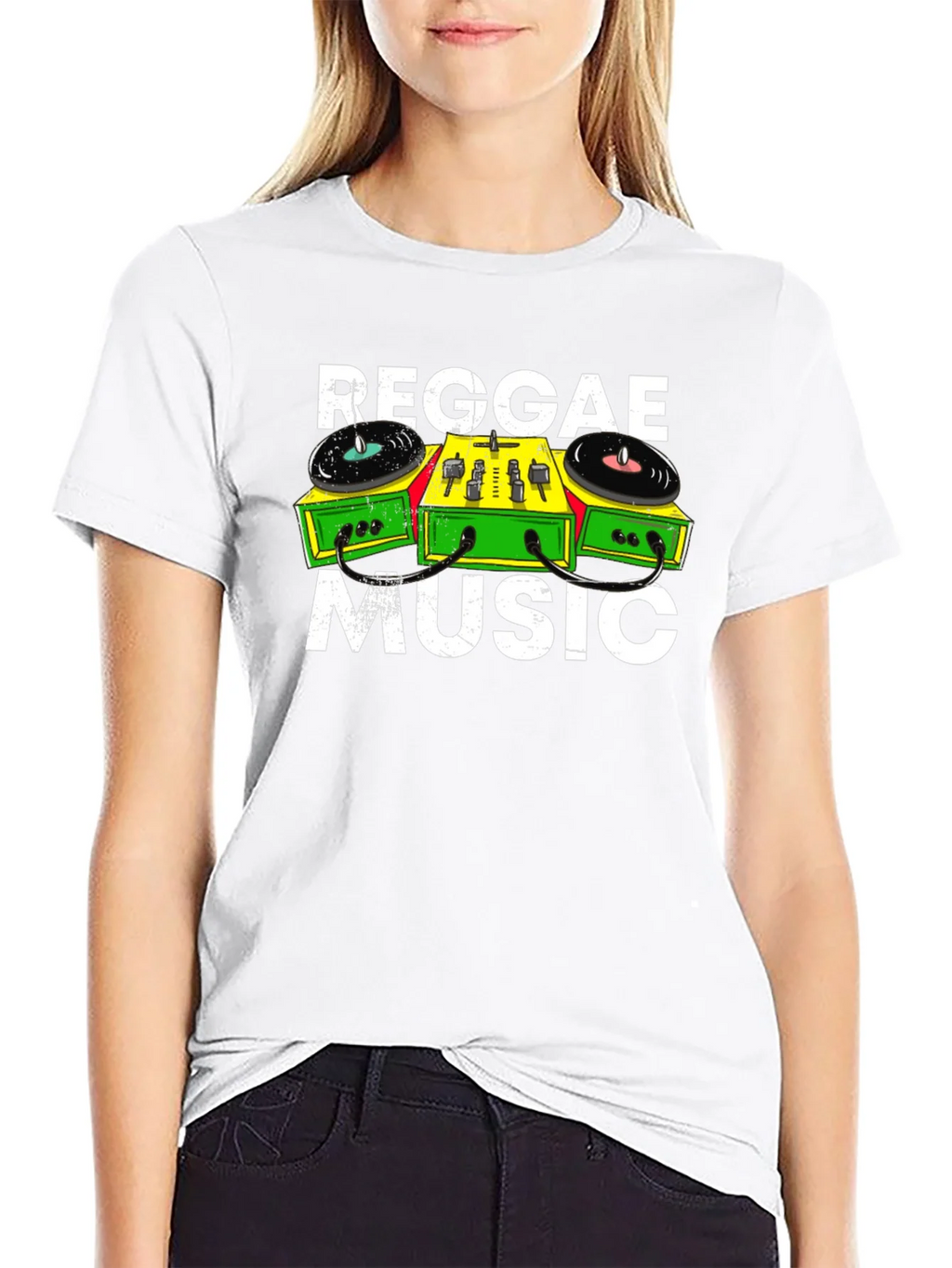 Reggae Music T-Shirt DJ Mixer Graphic Tee product image 8