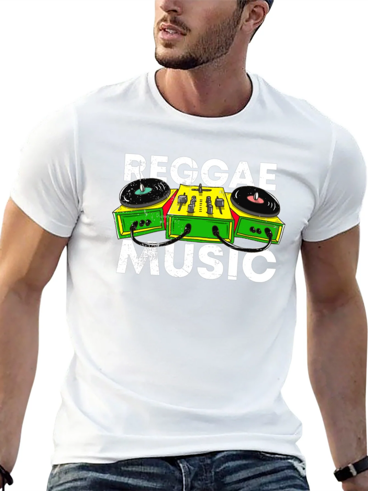 Reggae Music T-Shirt DJ Mixer Graphic Tee product image 12