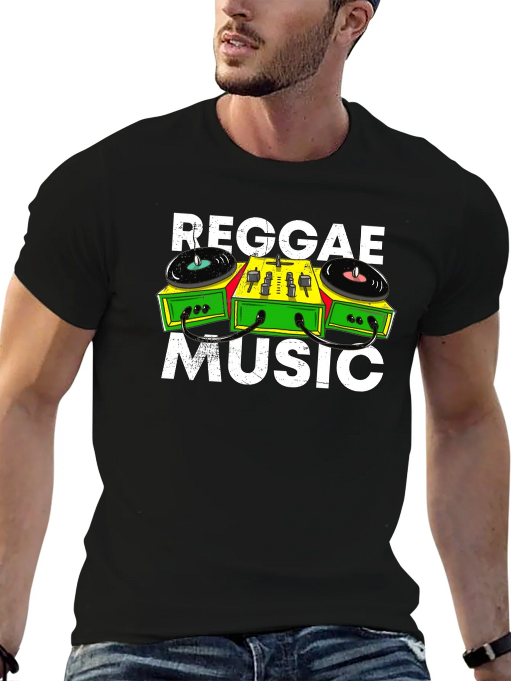 Reggae Music T-Shirt DJ Mixer Graphic Tee product image 6