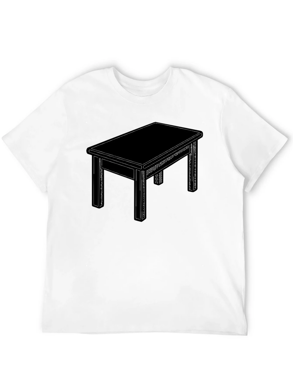 Graphic Table T-Shirt - Minimalist Design product image 11