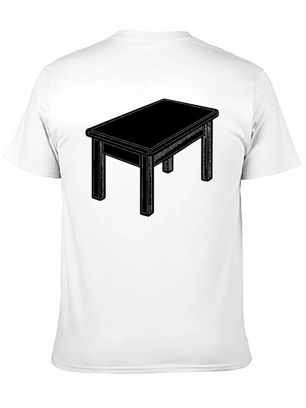 Graphic Table T-Shirt - Minimalist Design product image 10