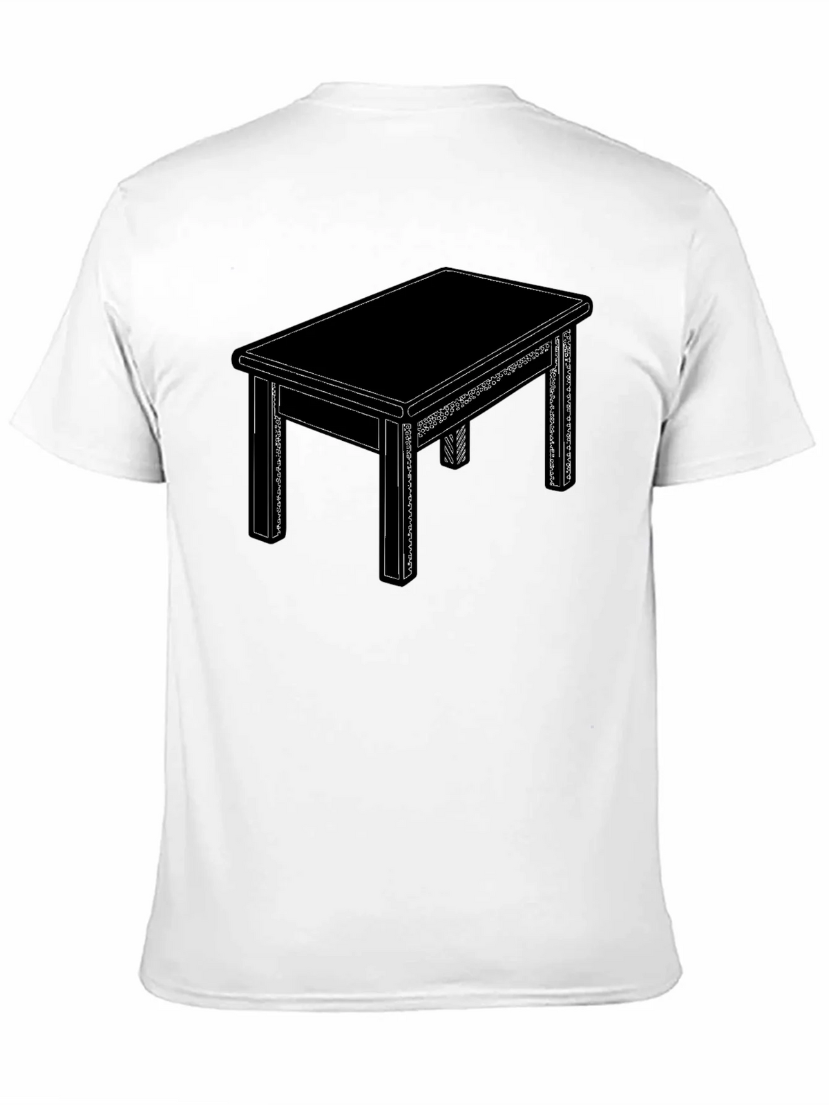 Graphic Table T-Shirt - Minimalist Design product image 10