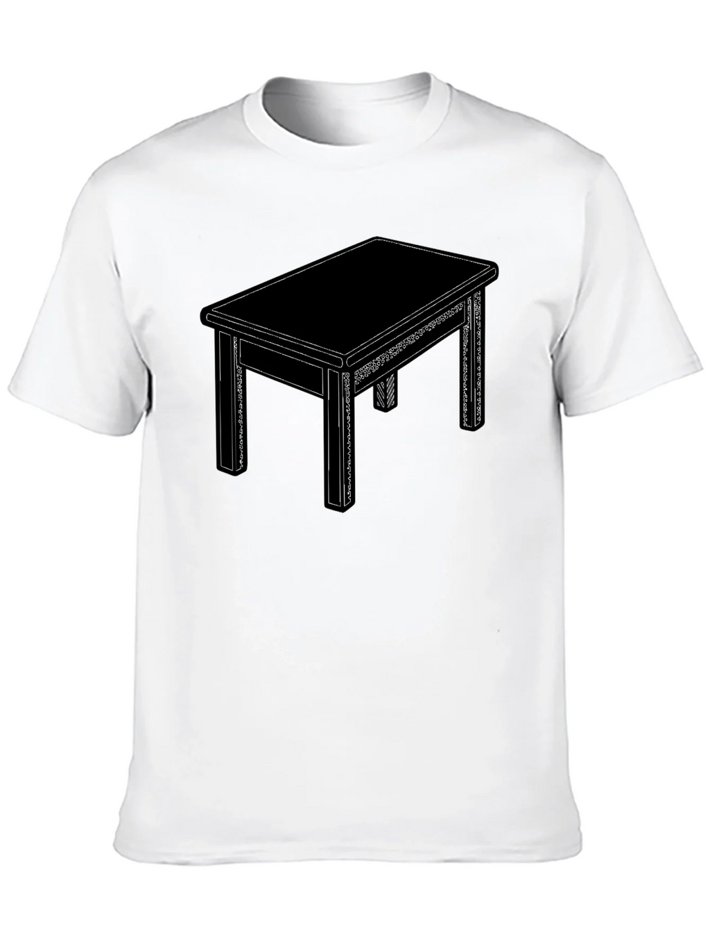 Graphic Table T-Shirt - Minimalist Design product image 9