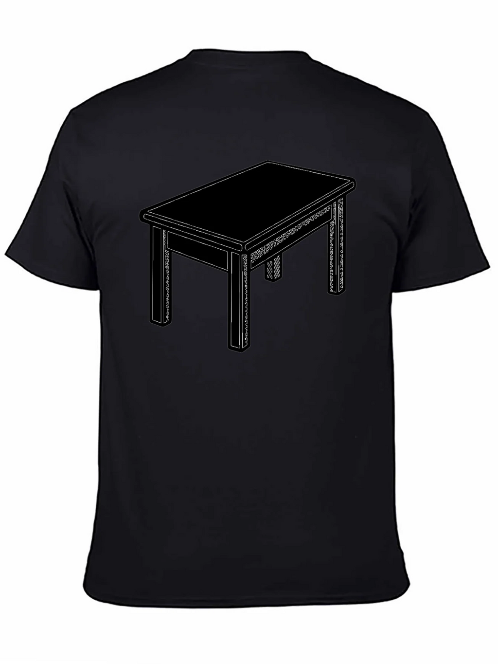 Graphic Table T-Shirt - Minimalist Design product image 4
