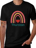 Rainbow Heart Thurston T-Shirt product image 1