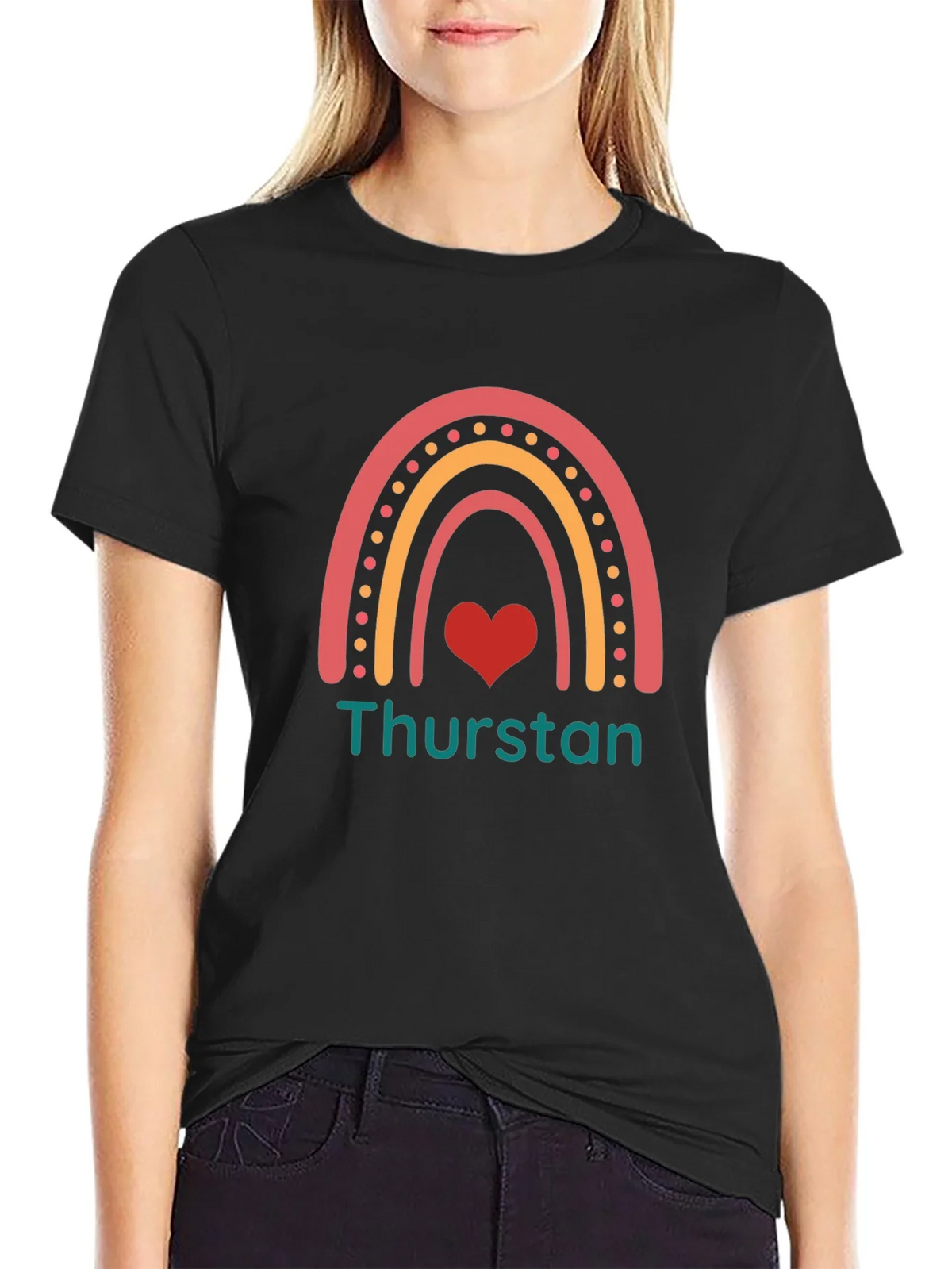 Rainbow Heart Thurston T-Shirt product image 2