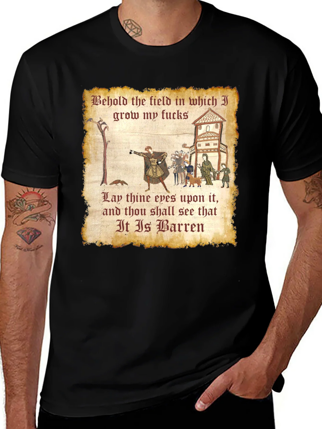 Humorous Barren Field T-Shirt product image 1