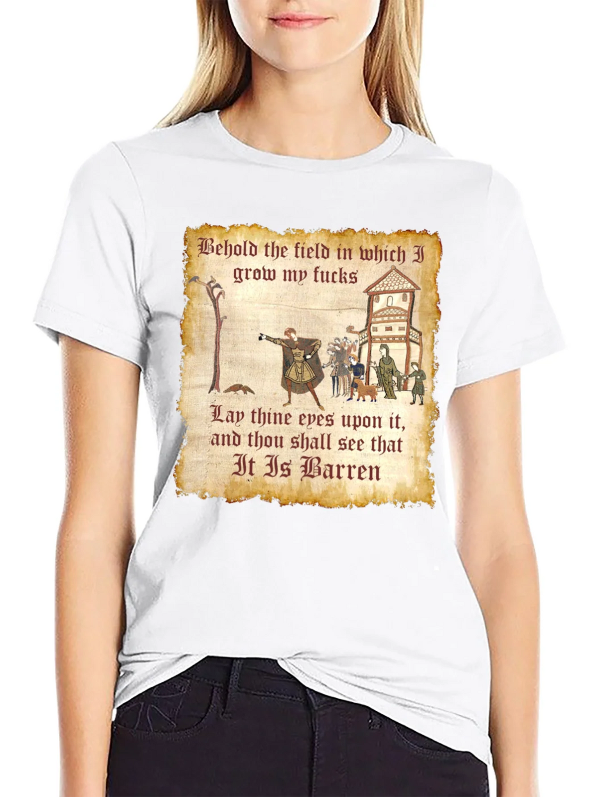 Humorous Barren Field T-Shirt product image 8