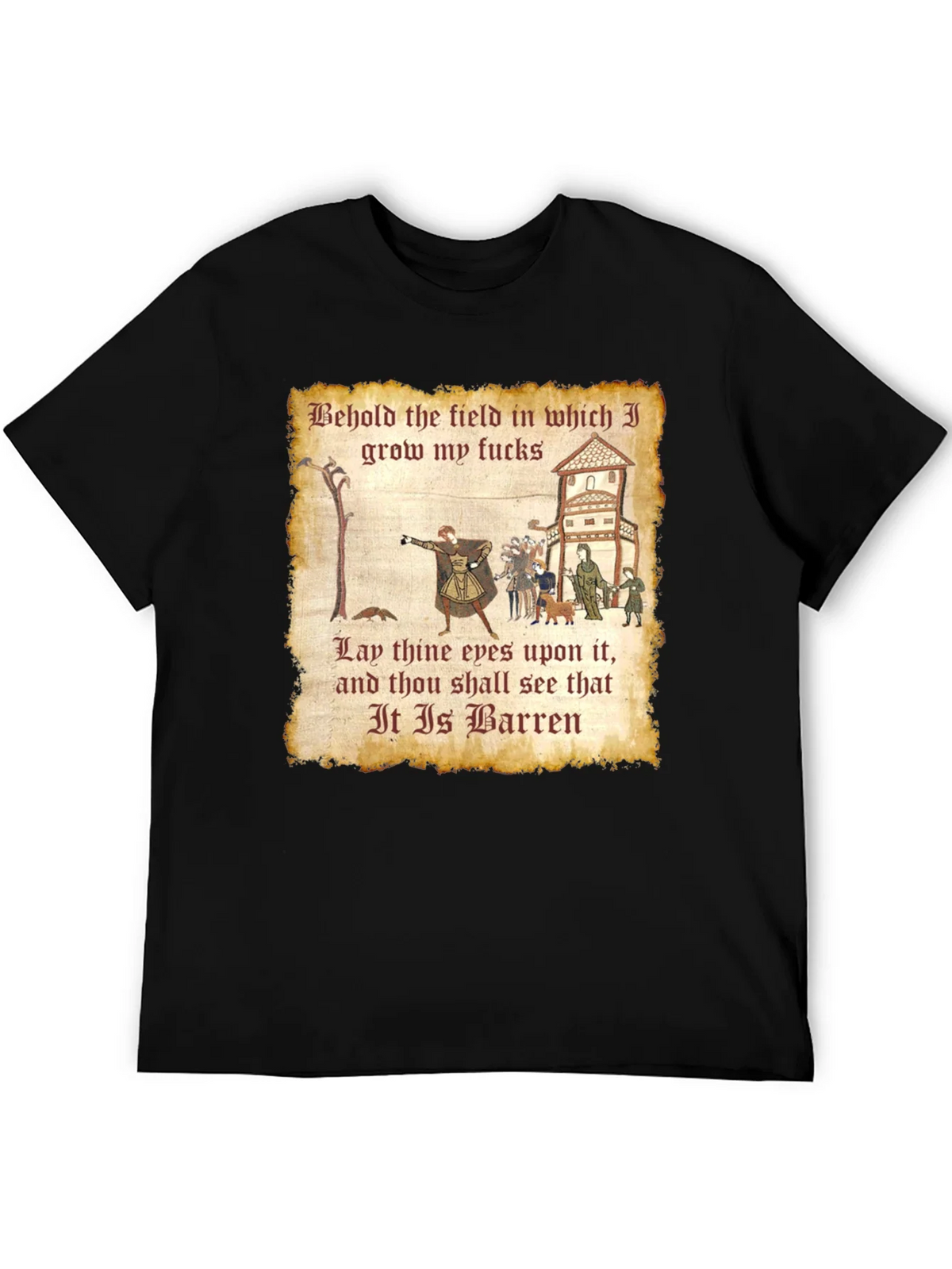 Humorous Barren Field T-Shirt product image 5