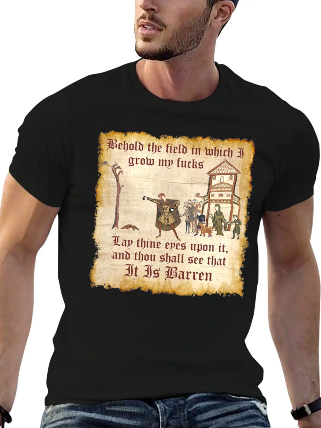 Humorous Barren Field T-Shirt product image 6
