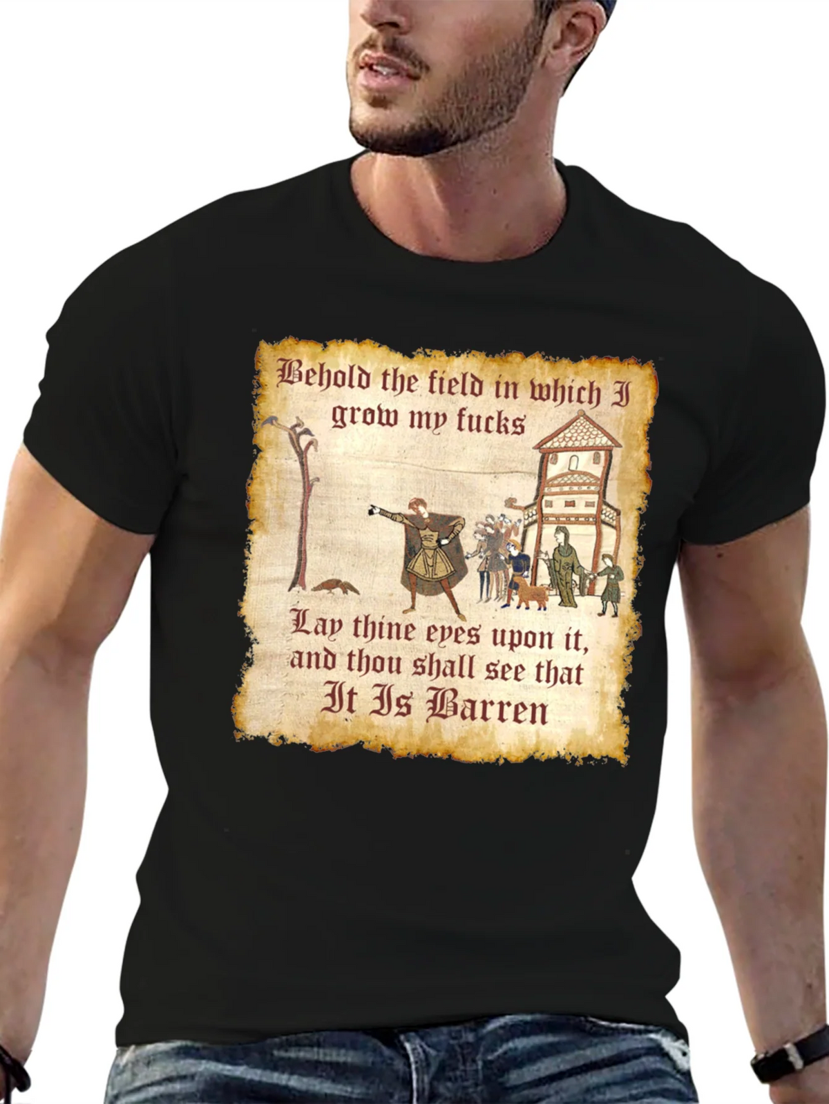 Humorous Barren Field T-Shirt product image 6
