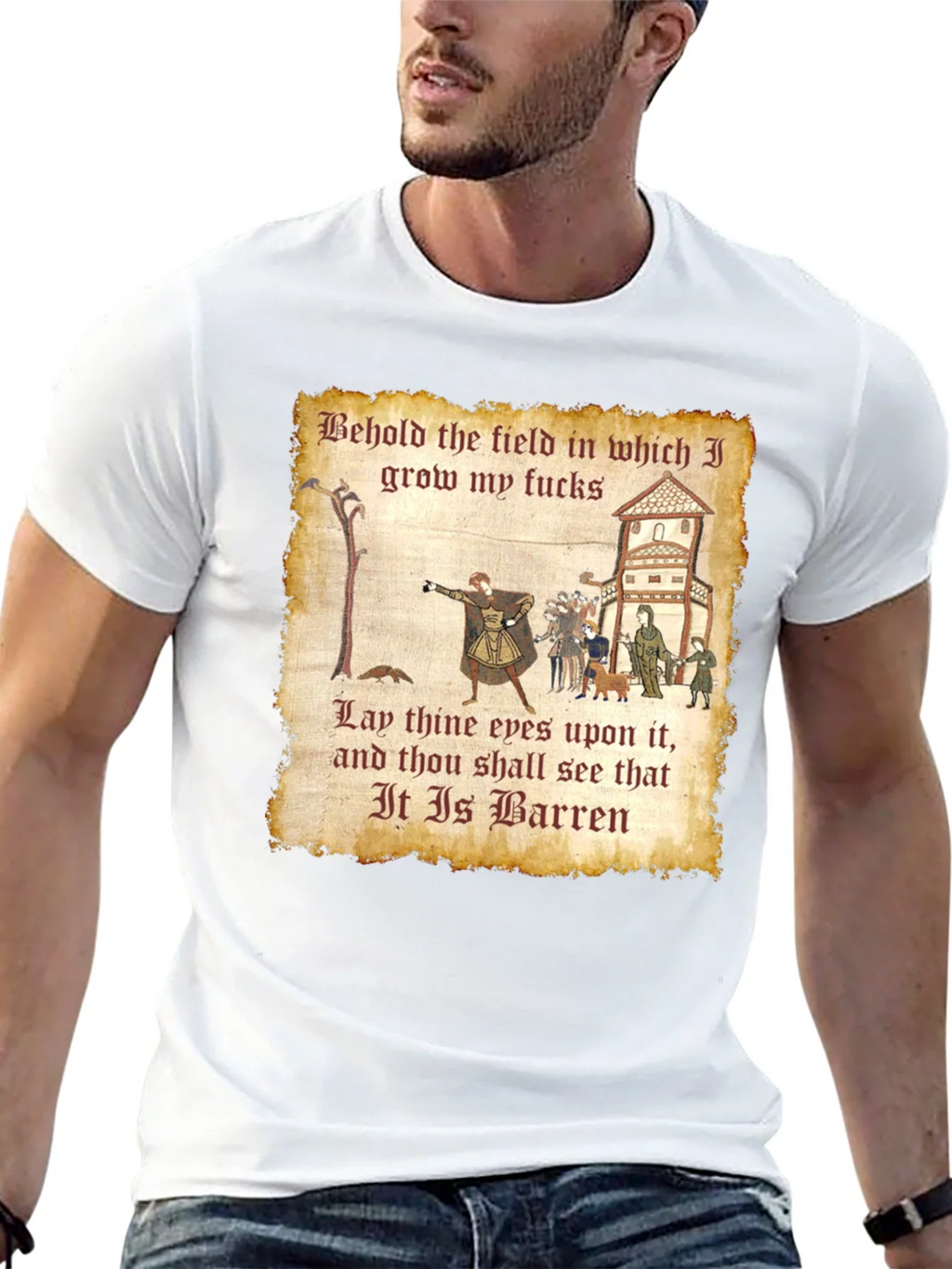 Humorous Barren Field T-Shirt product image 12