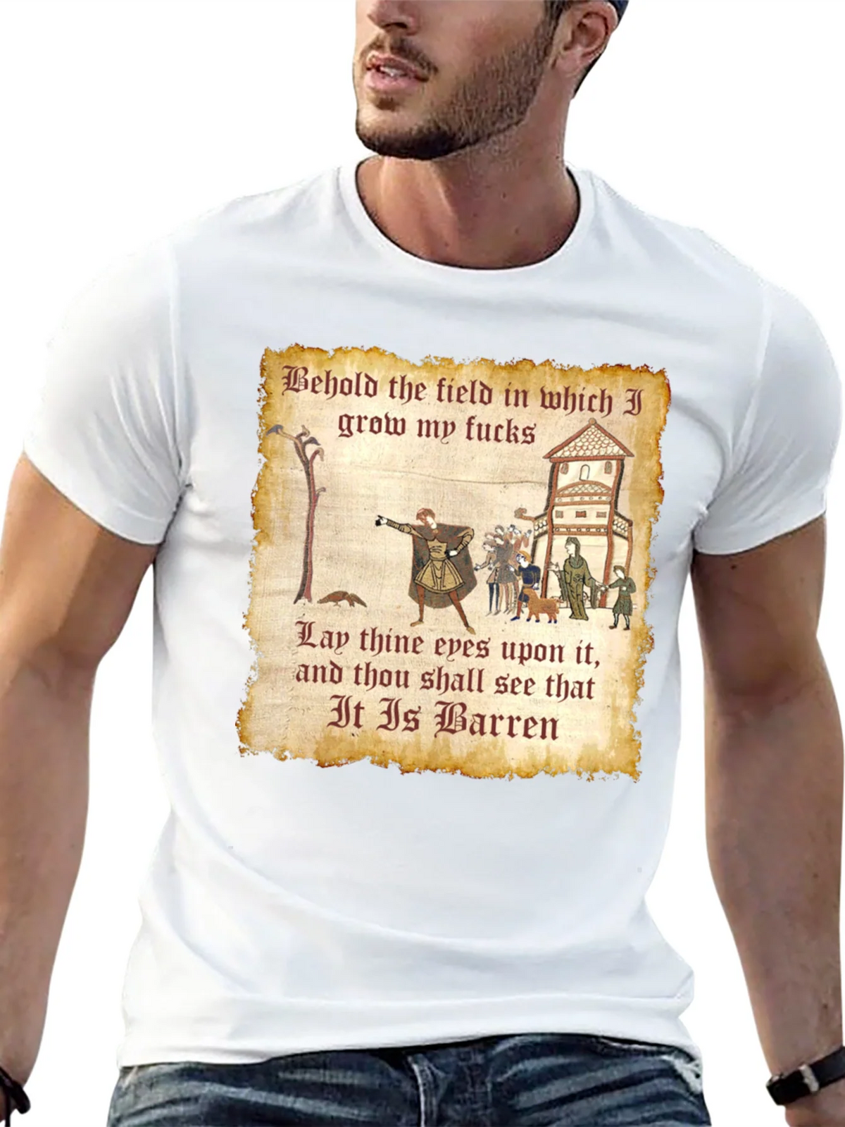 Humorous Barren Field T-Shirt product image 12