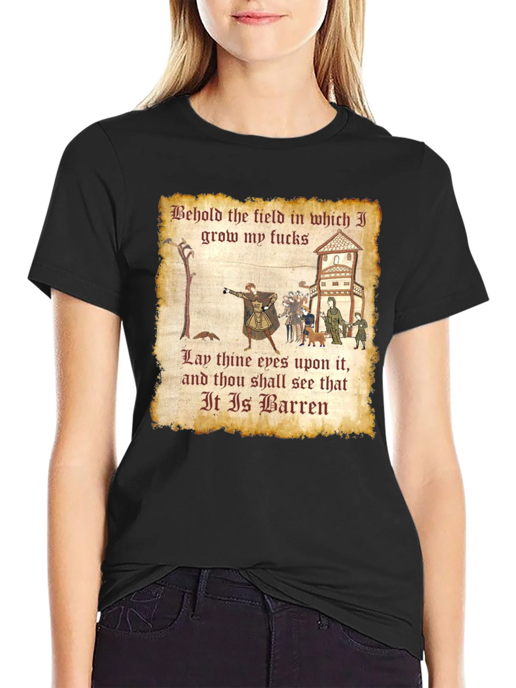 Humorous Barren Field T-Shirt product image 2