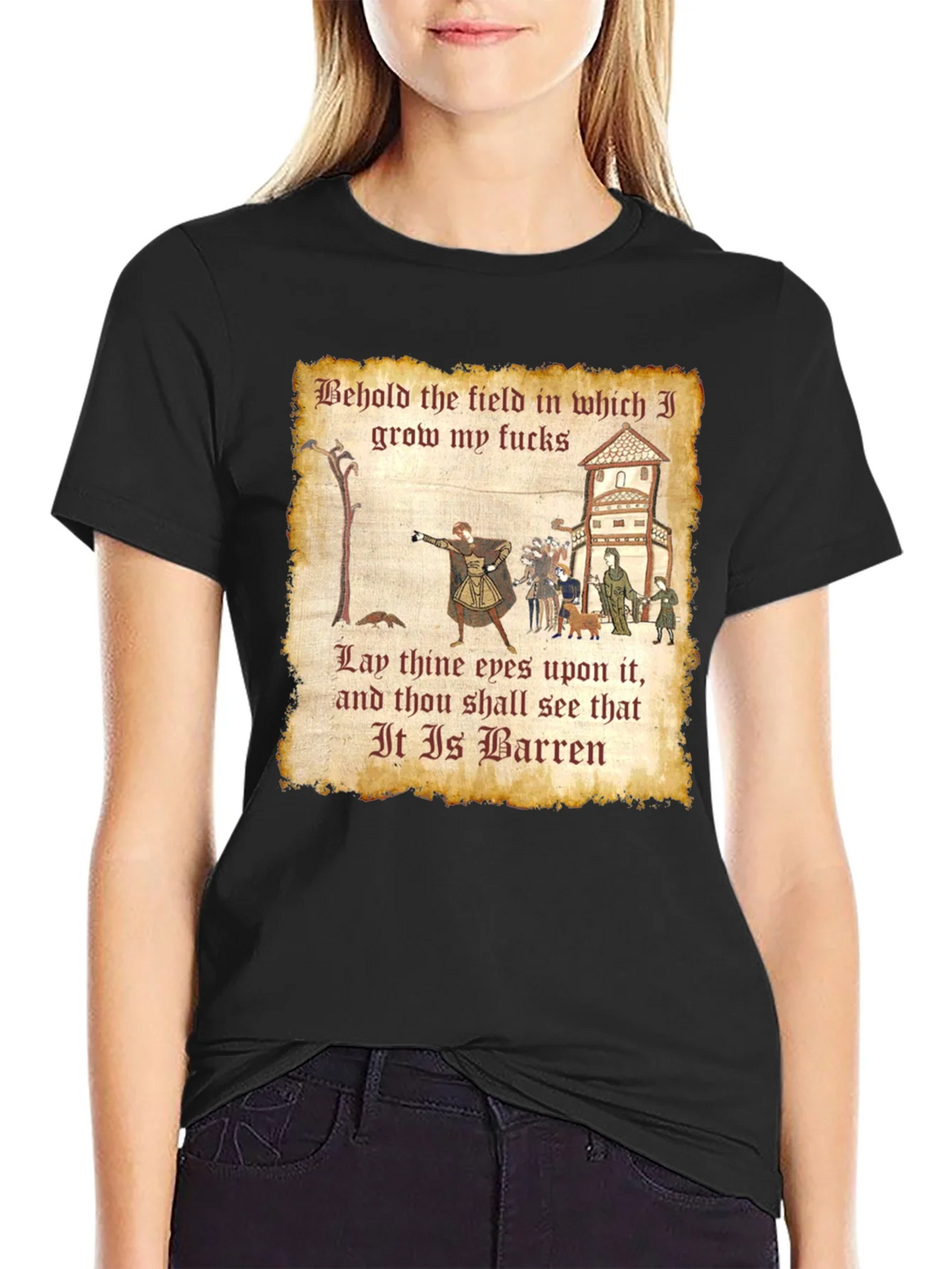 Humorous Barren Field T-Shirt product image 2