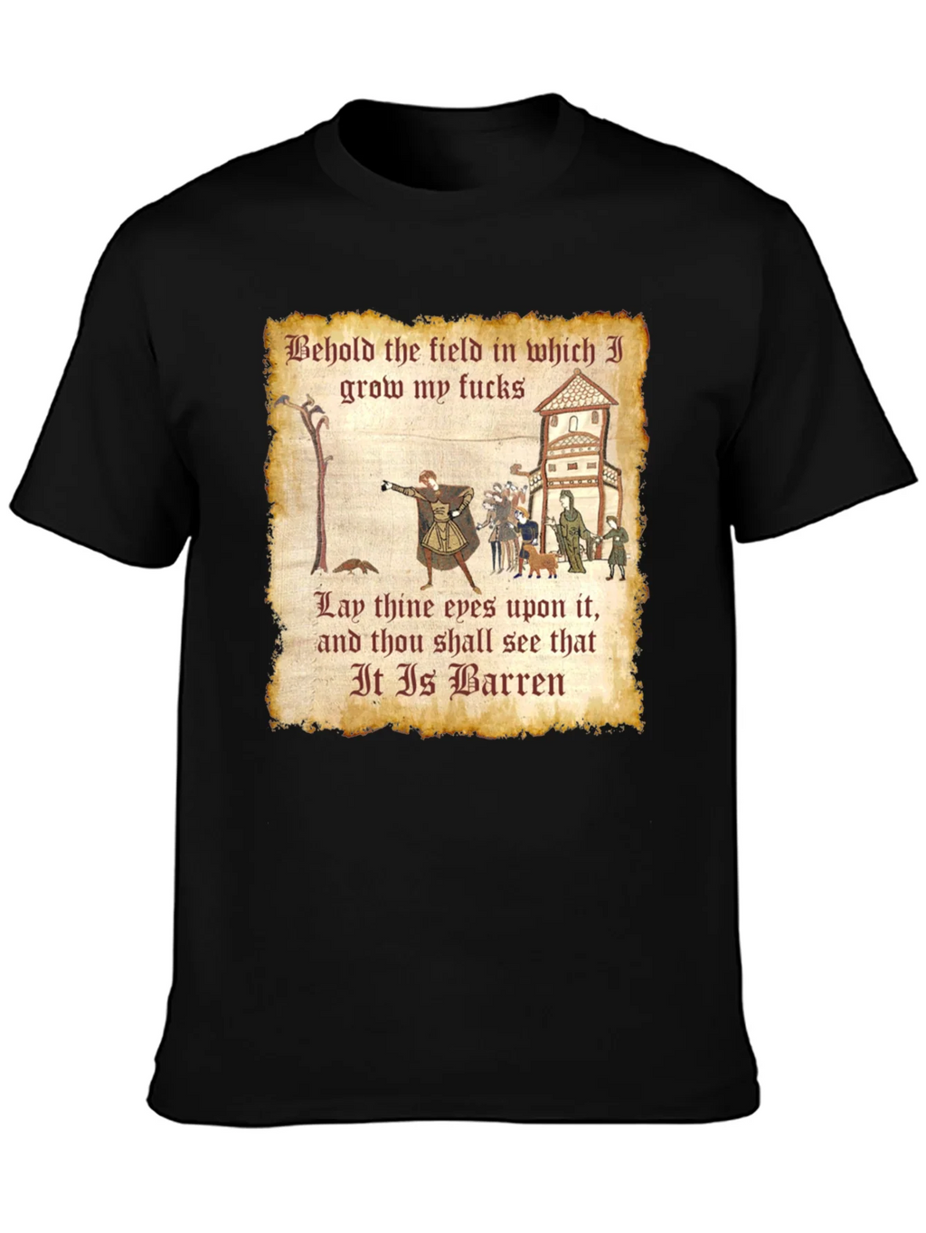 Humorous Barren Field T-Shirt product image 3