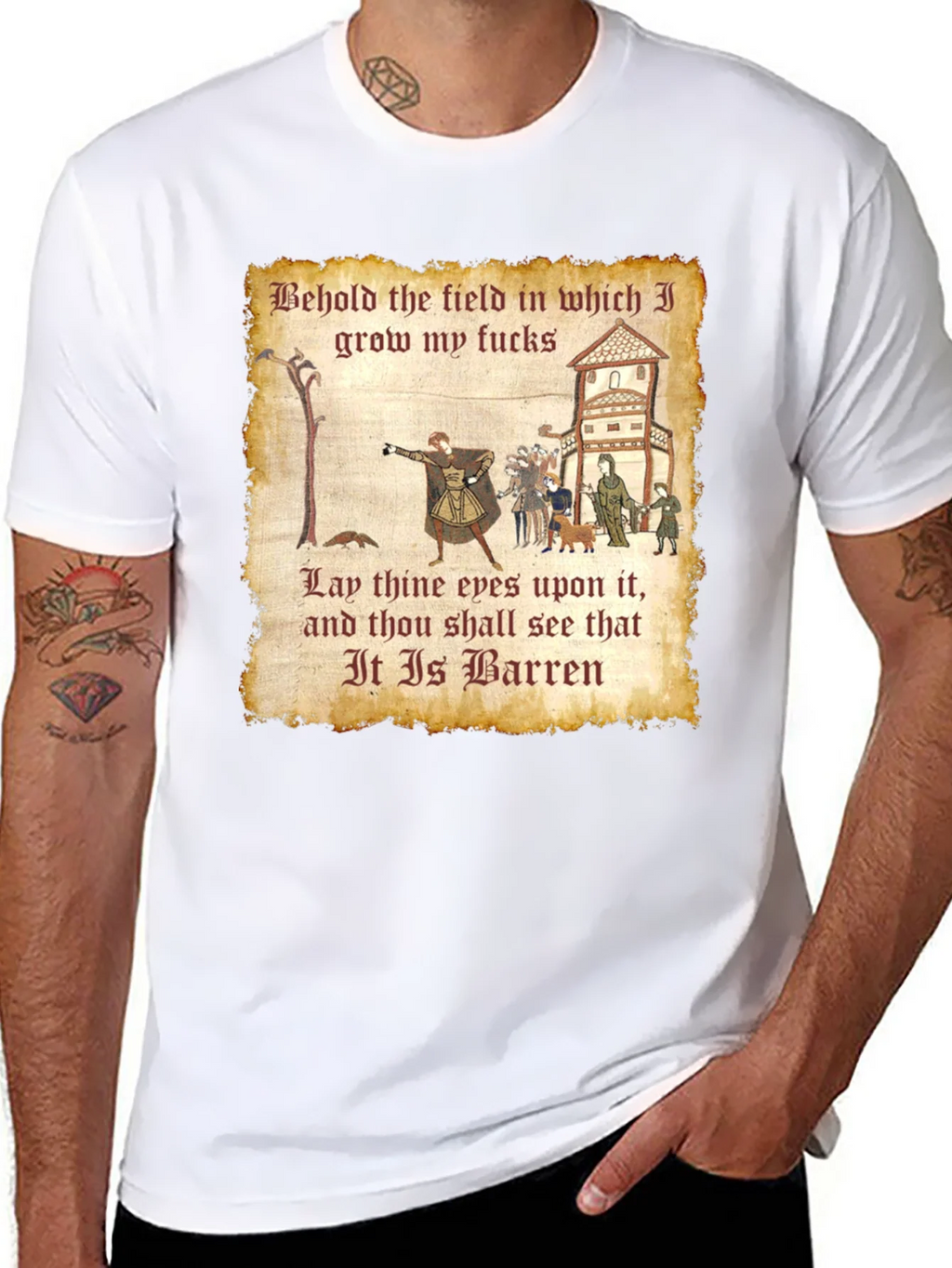Humorous Barren Field T-Shirt product image 7