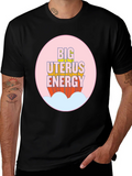 Big Uterus Energy T-Shirt - Empowering Graphic Tee product image 1
